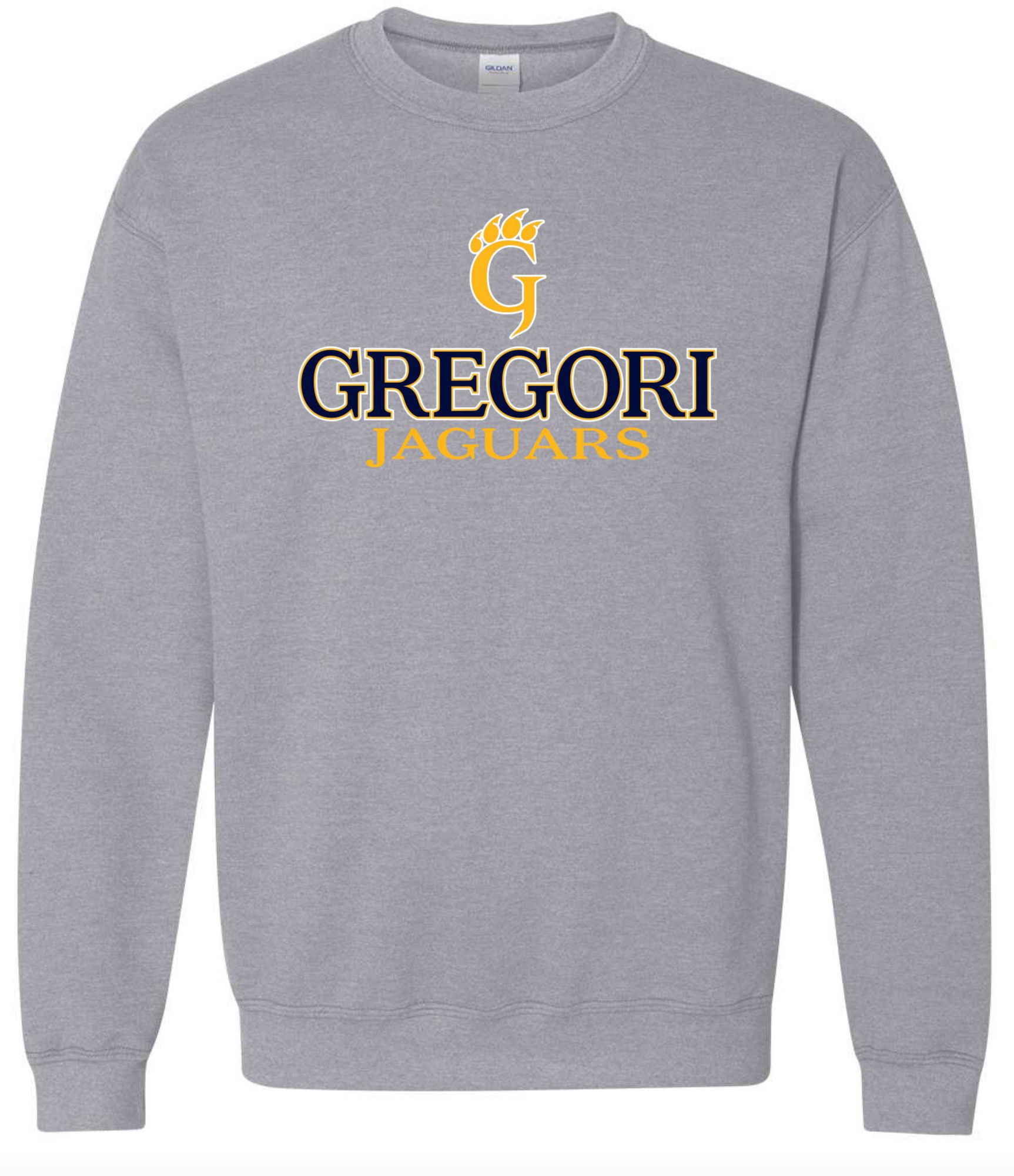 Pel Athletic Men's Joseph A. Gregori High School Grey Crewneck Sweatshirt