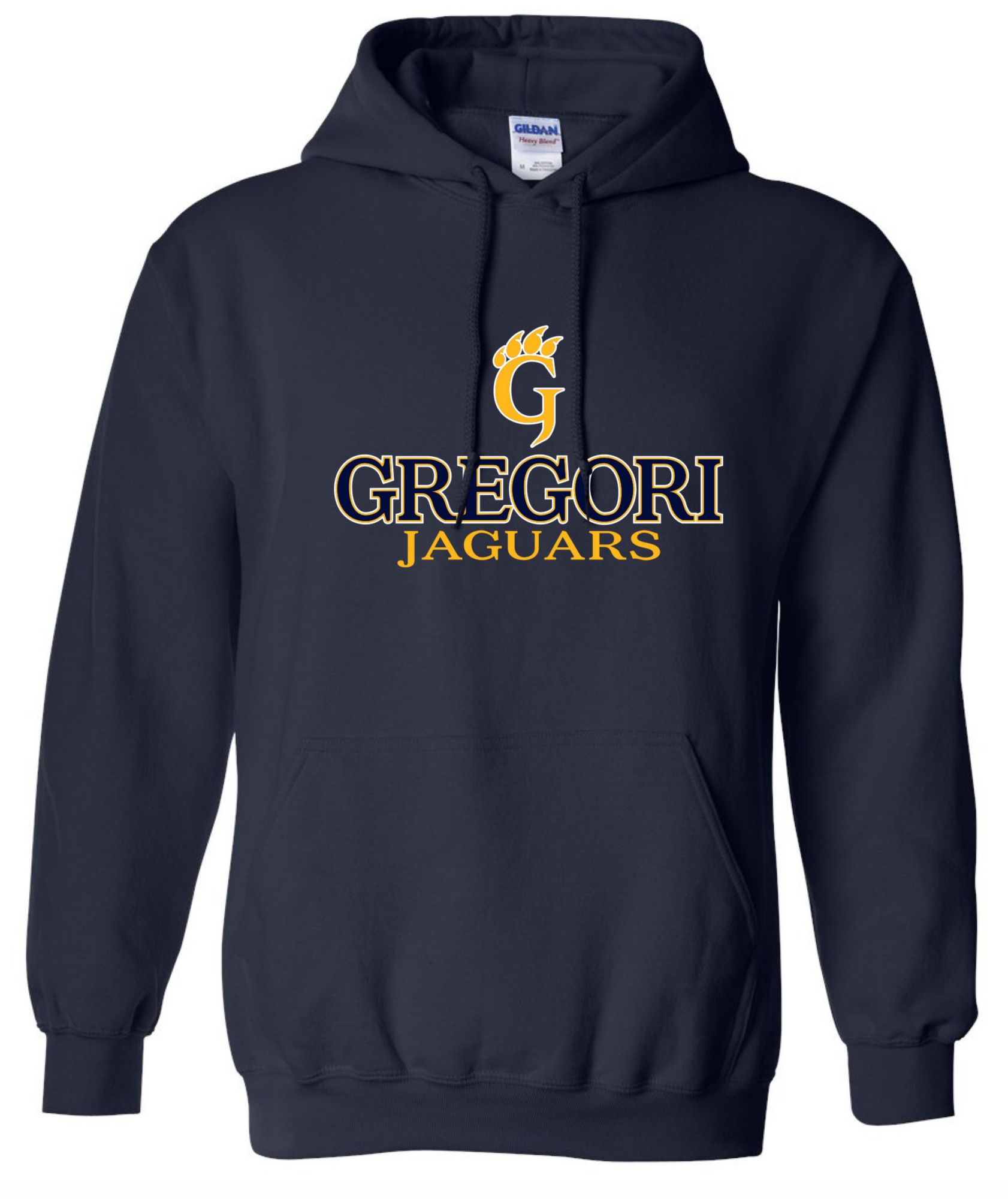 Pel Athletic Men's Joseph A. Gregori High School Navy Pullover Hoodie