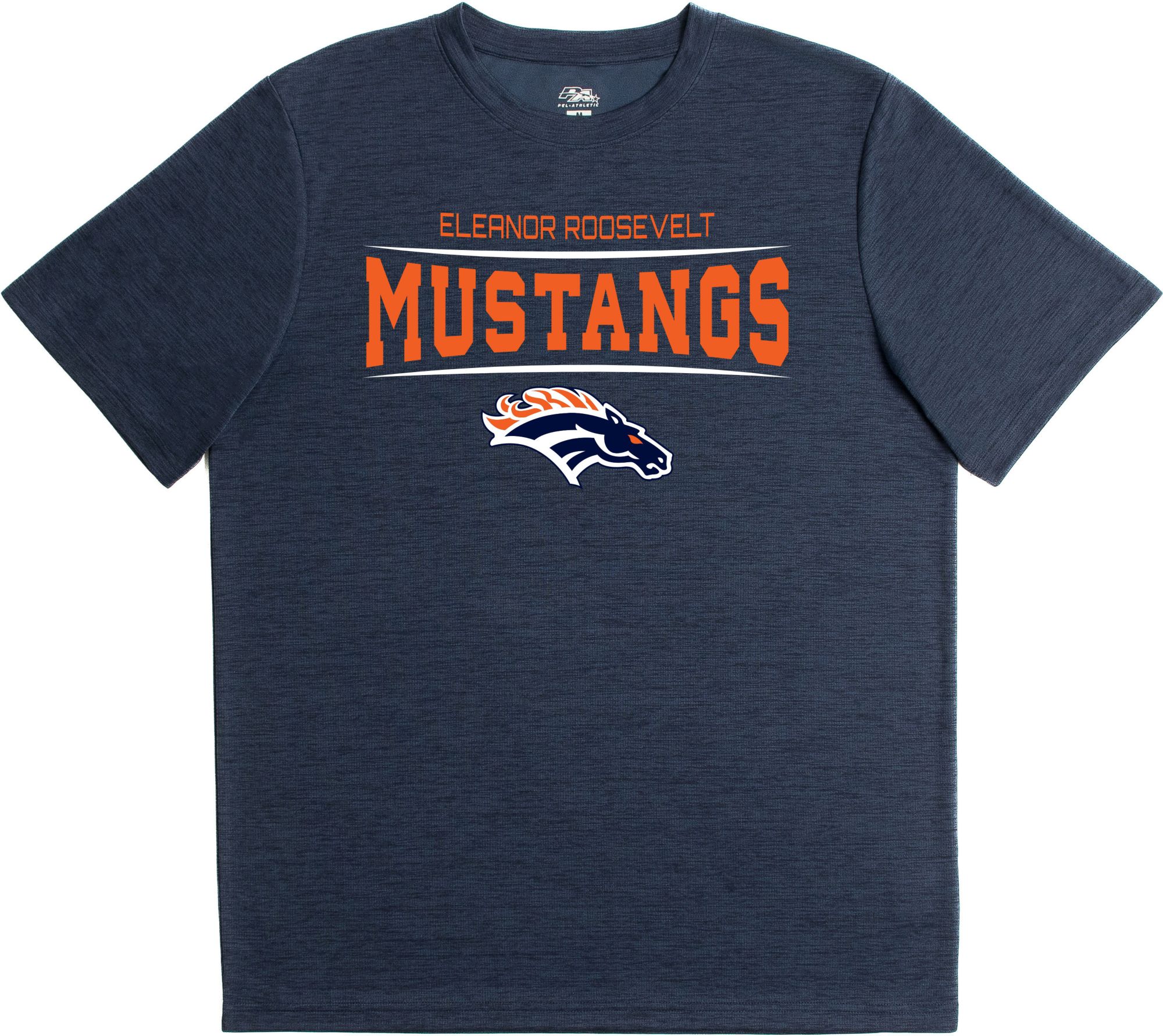 Pel Athletic Men's Eleanor Roosevelt High School Navy T-Shirt