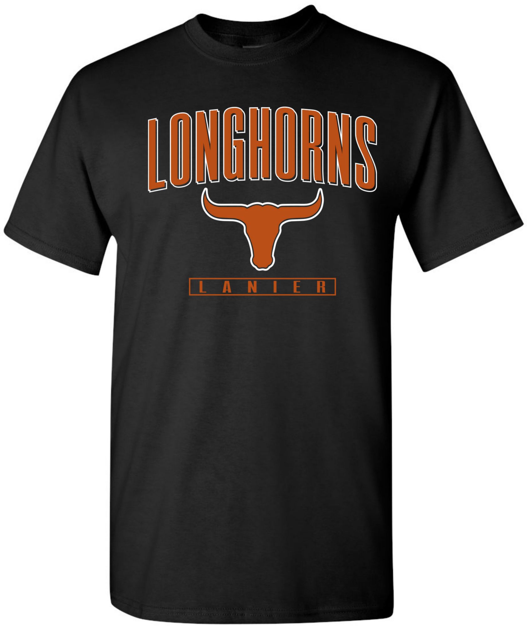 Pel Athletic Men's Lanier High School Black T-Shirt