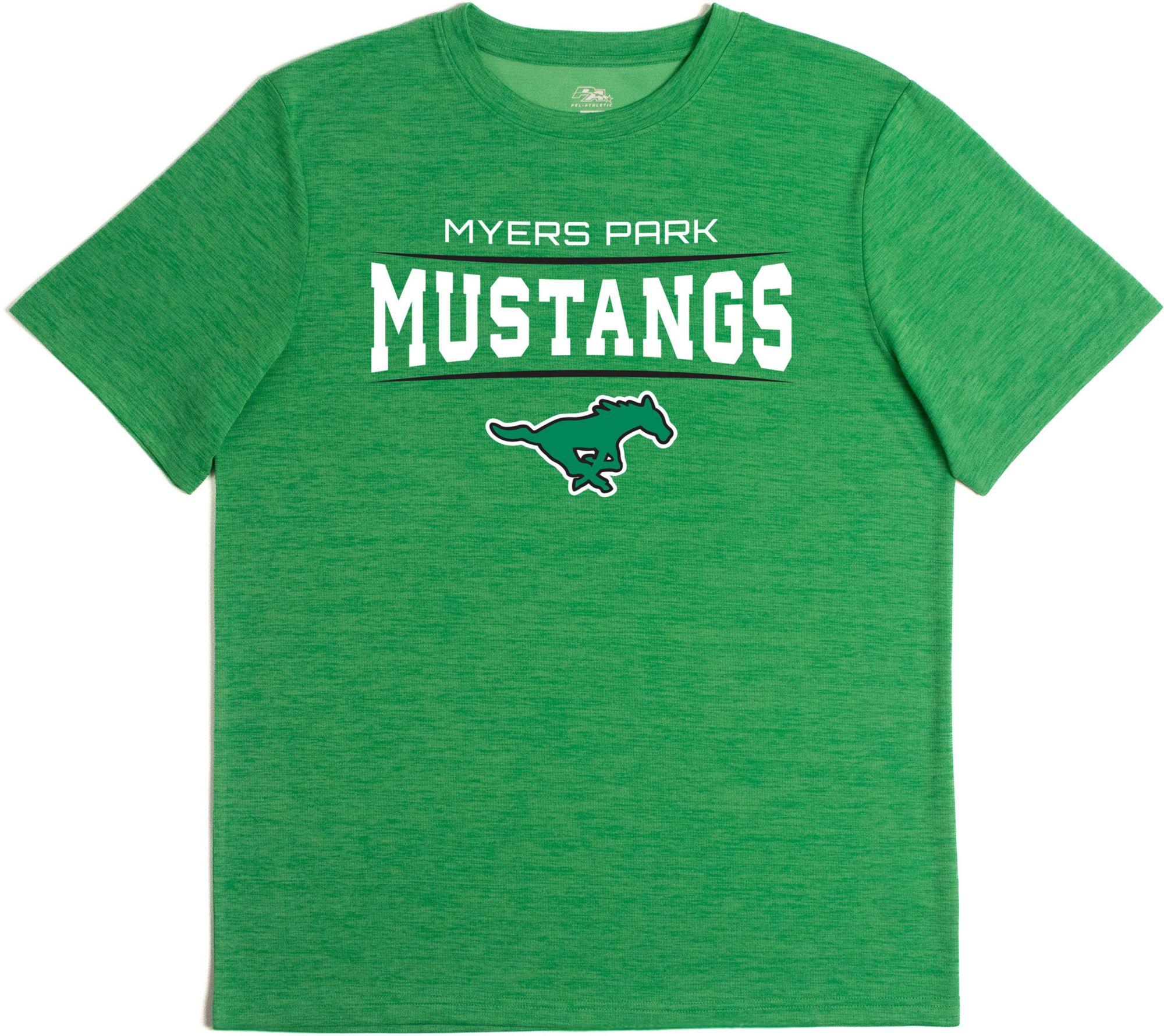 Pel Athletic Men's Myers Park High School Green T-Shirt