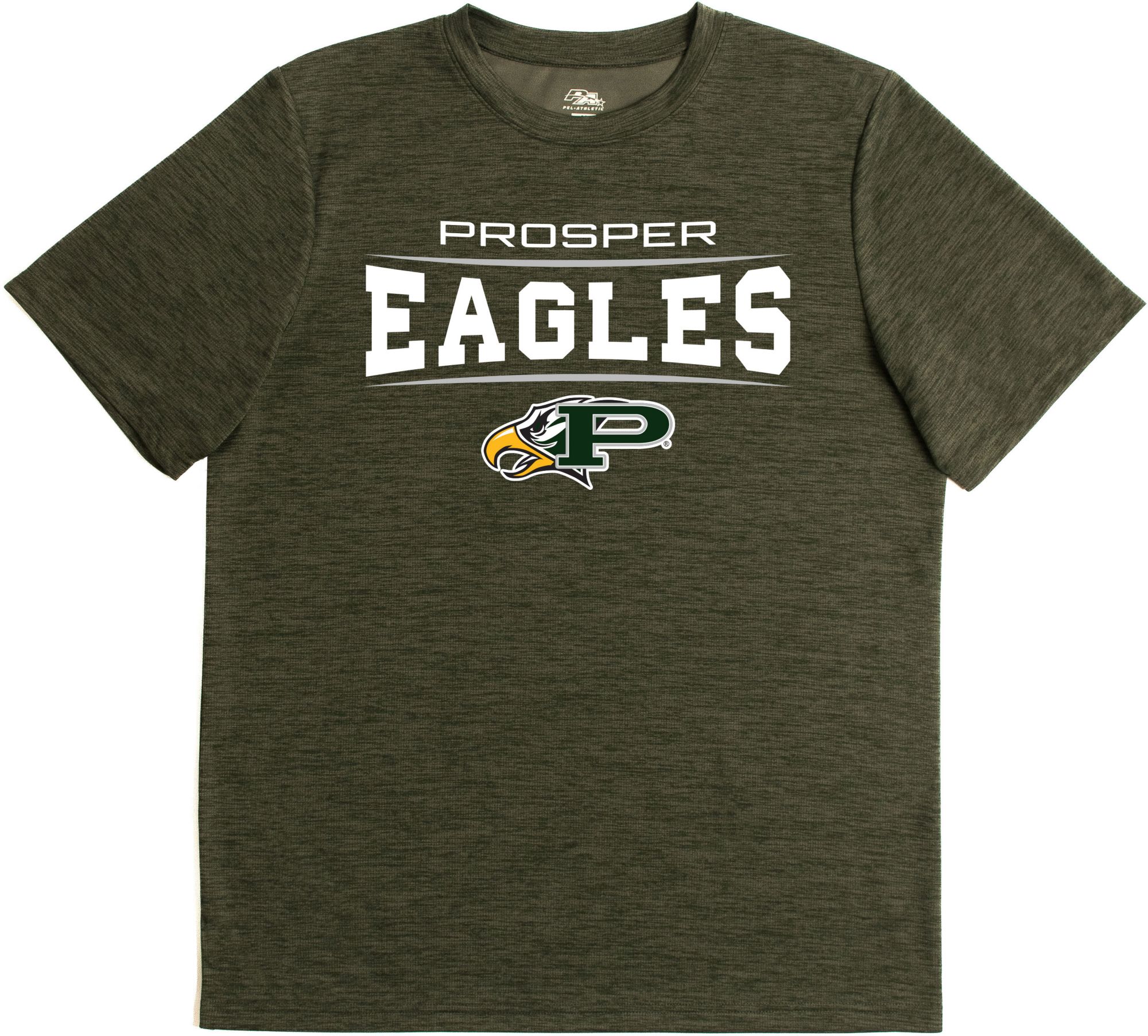 Pel Athletic Men's Prosper High School Green Performance T-Shirt