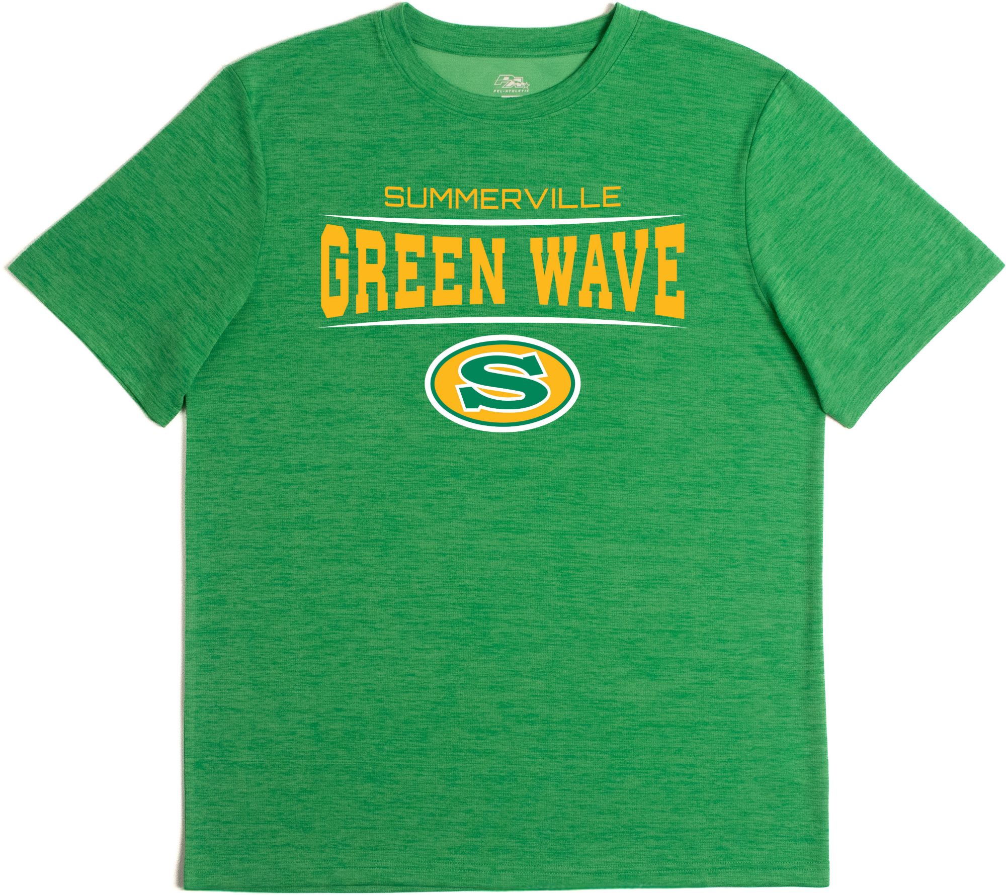 Pel Athletic Men's Summerville High School Green Performance T-Shirt