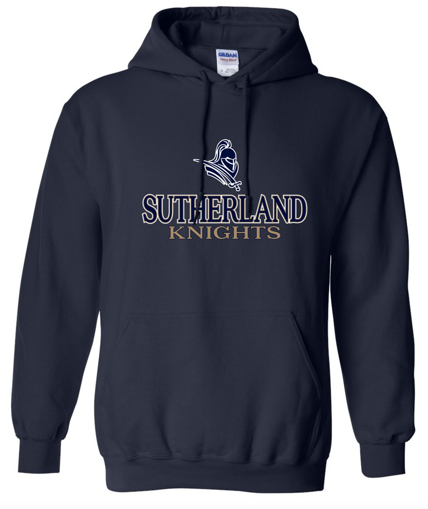 Pel Athletic Men's Sutherland High School Navy Pullover Hoodie