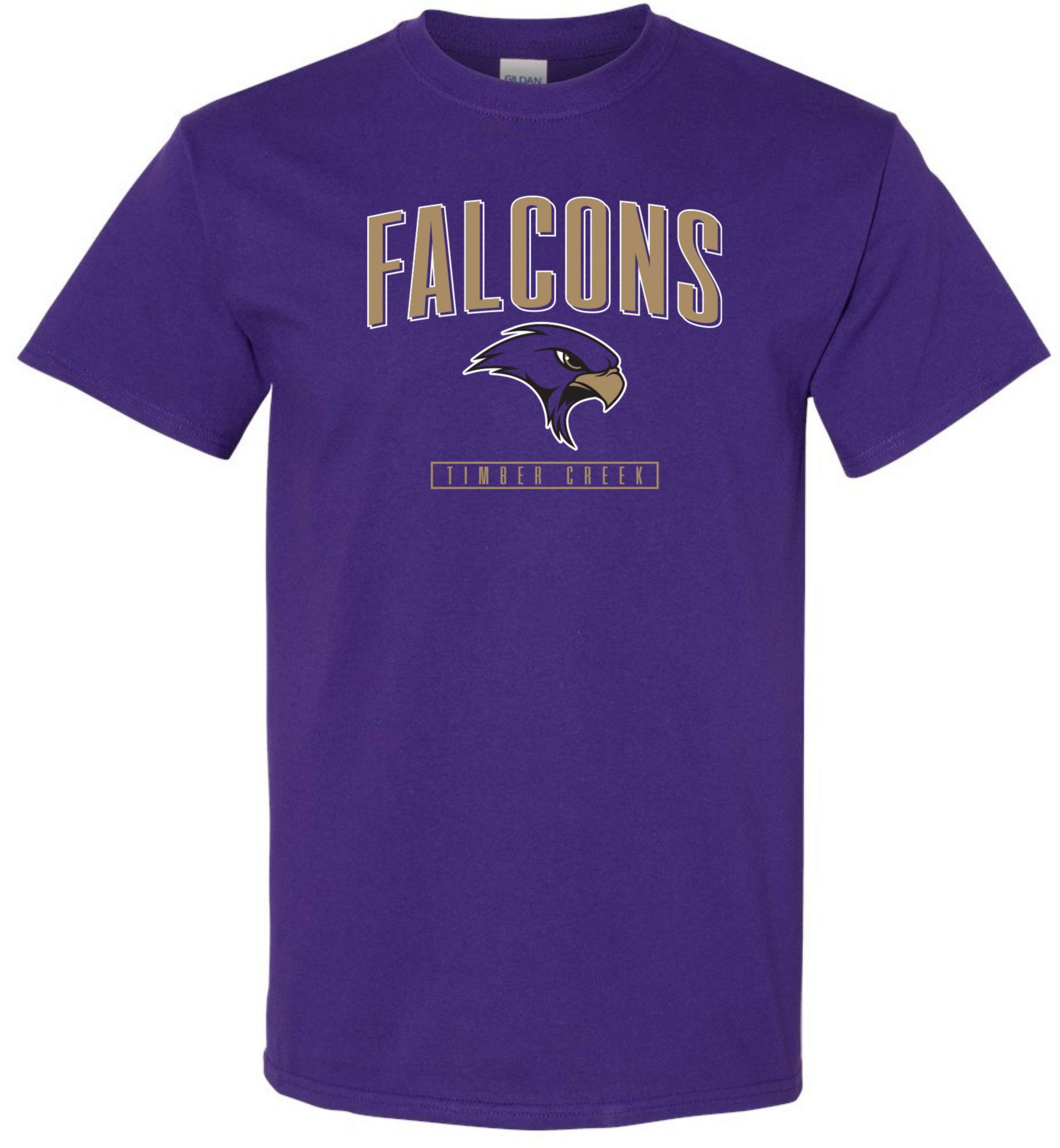 Pel Athletic Men's Timber Creek High School Green T-Shirt
