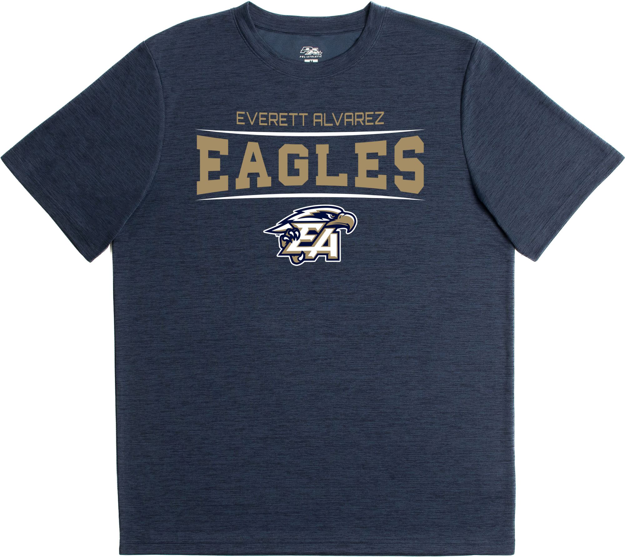 Pel Athletic Men's Everett Alvarez High School Navy T-Shirt