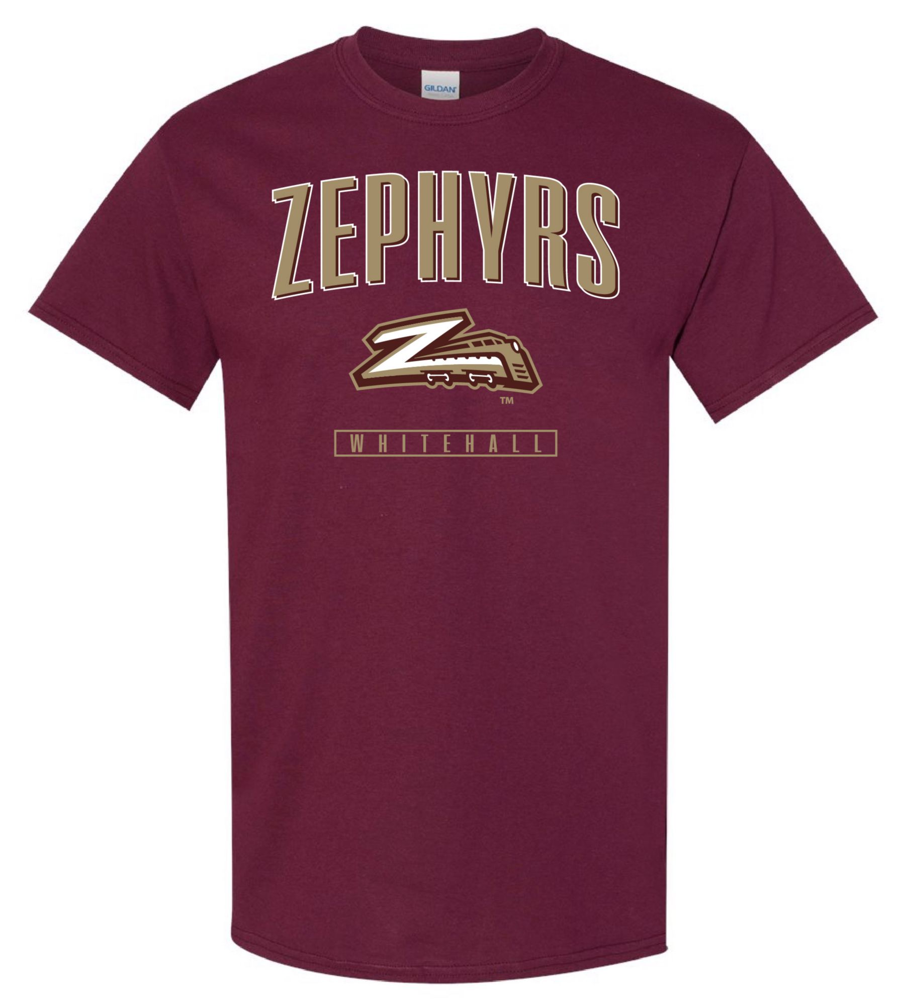 Pel Athletic Men's Whitehall High School Maroon T-Shirt