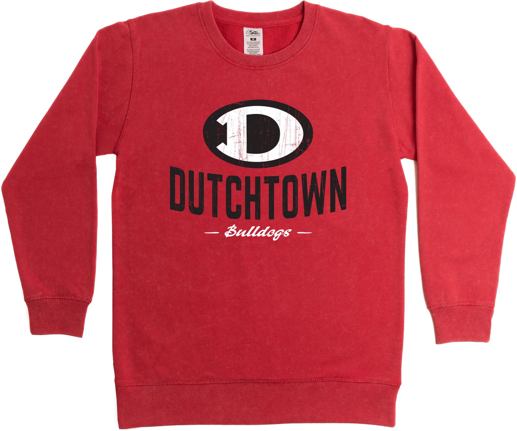 Pel Athletic Women's Dutchtown High School Red Crewneck Sweatshirt