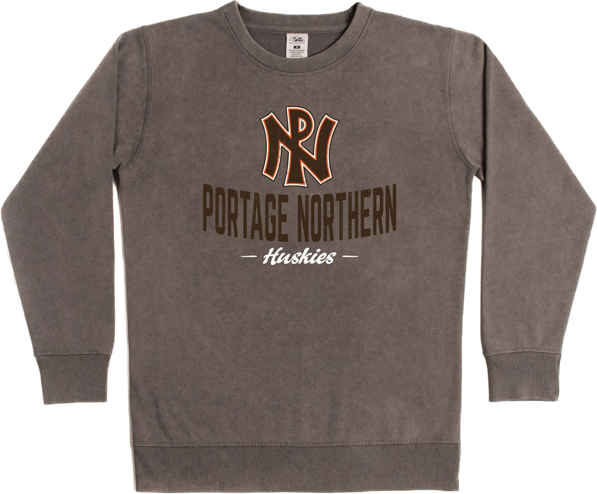 Pel Athletic Women's Portage Northern High School Grey Crewneck Sweatshirt