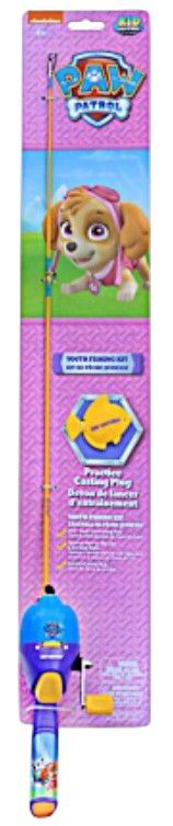 Kid Casters Paw Patrol Girls Youth Fishing Pole