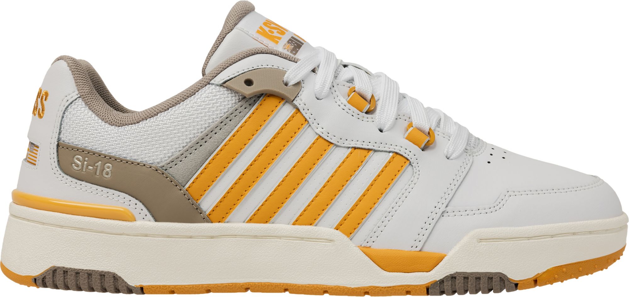 White/Grey/Yellow
