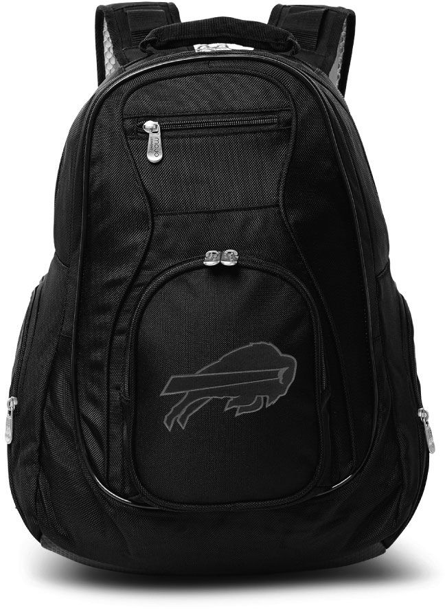 Mojo Licensing Buffalo Bills Black Tonal Logo Backpack