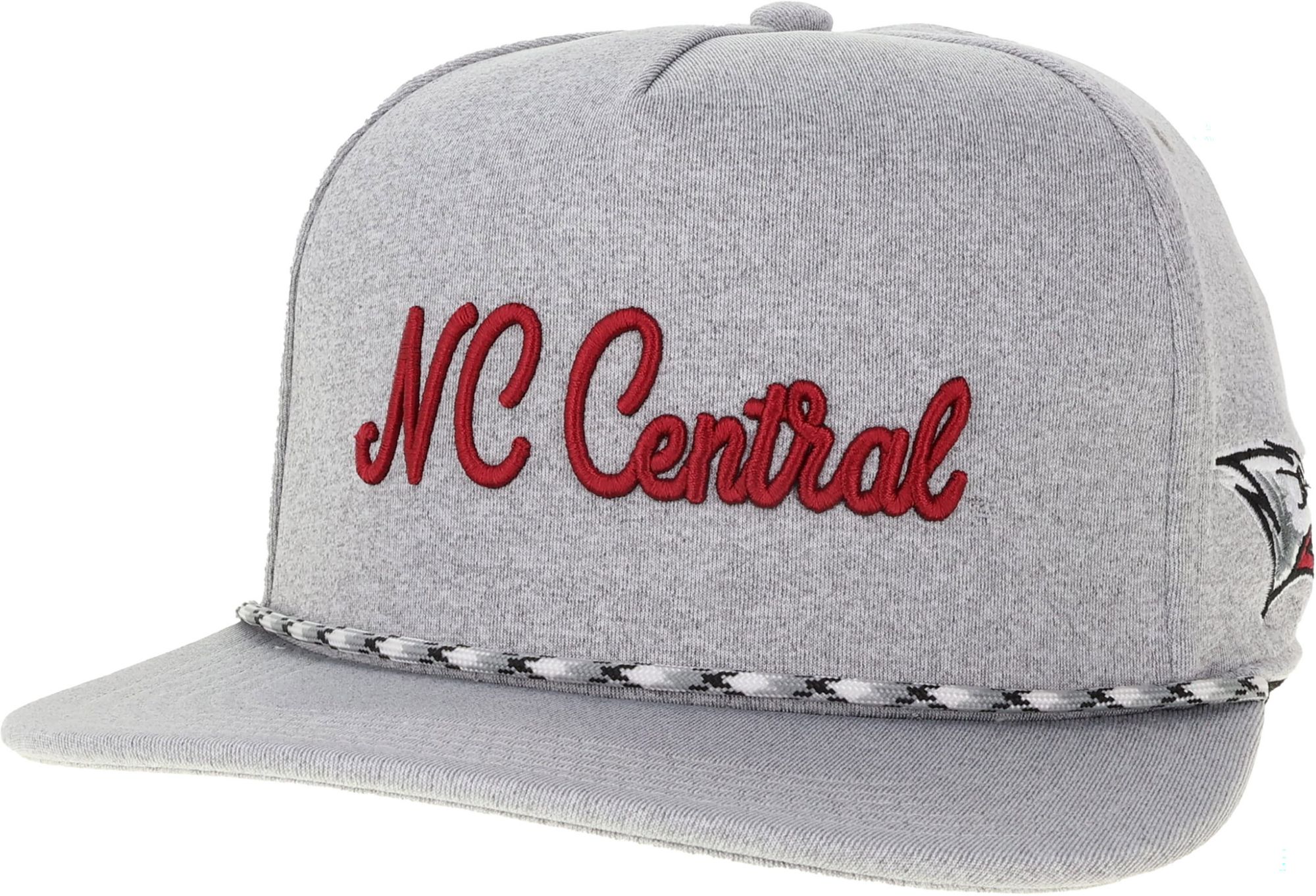 League-Legacy Adult North Carolina Central Eagles Grey Script Caddy Hat