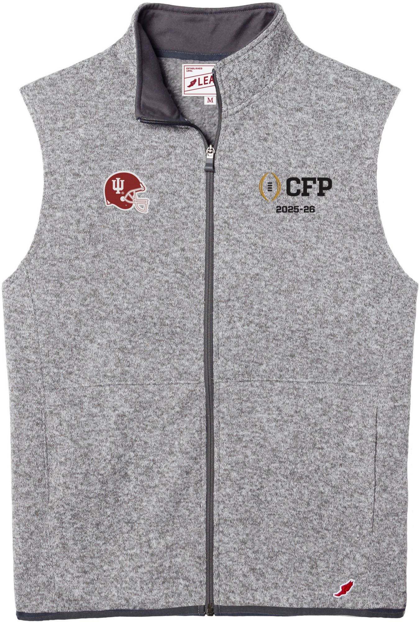 League-Legacy Adult 2025-26 College Football Playoff Indiana Hoosiers Vest