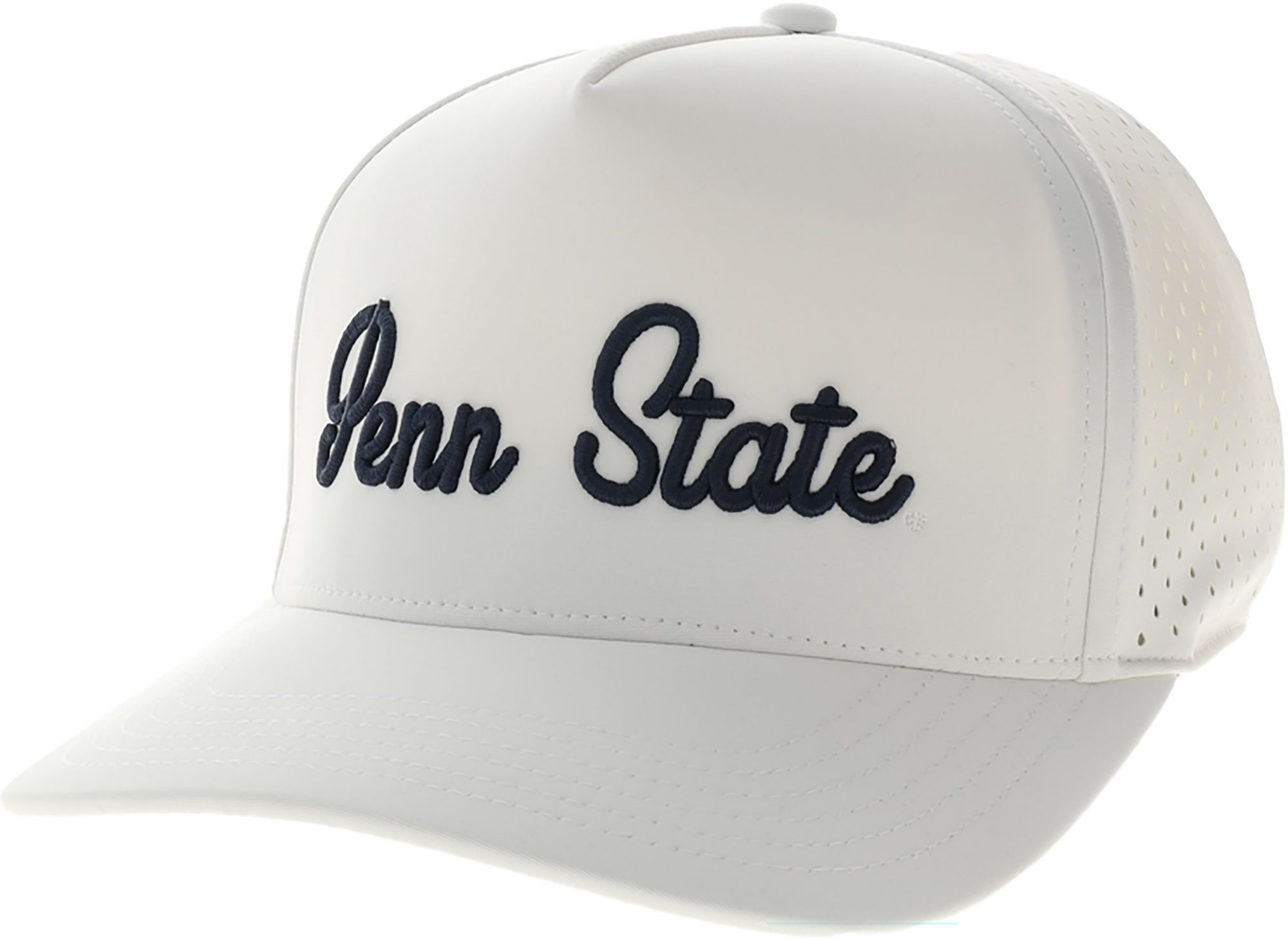 League-Legacy Adult Penn State Nittany Lions White Script Cut Above Vault Hat