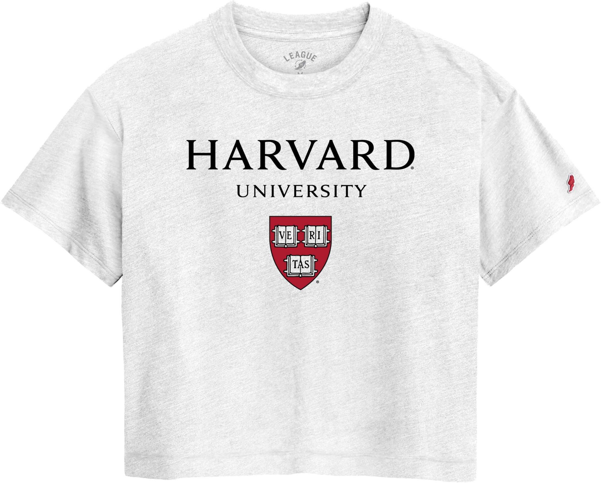League-Legacy Women's Harvard Crimson White Intramural T-Shirt