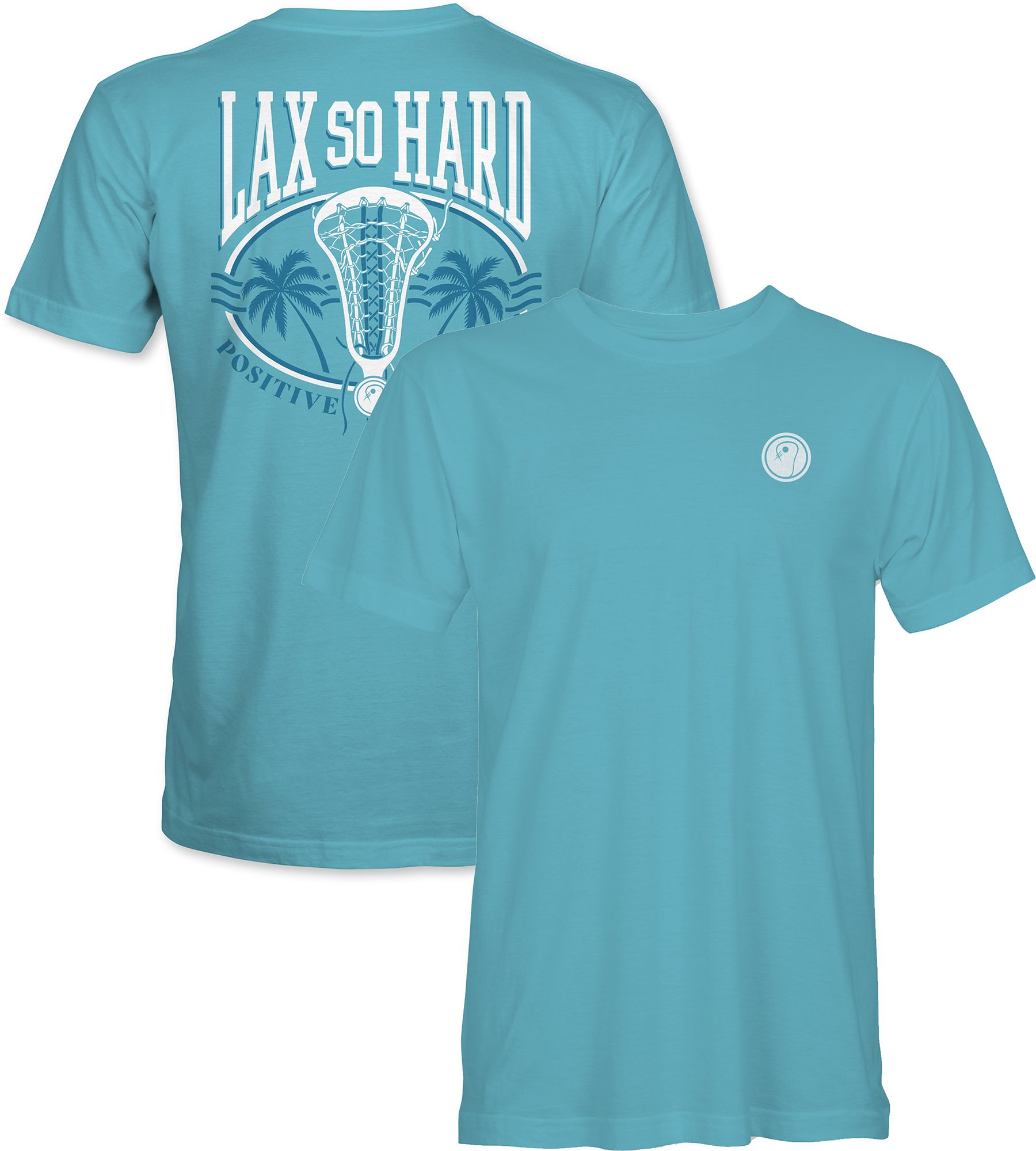 Lax So Hard Girl's Vibes Lacrosse Graphic T-Shirt