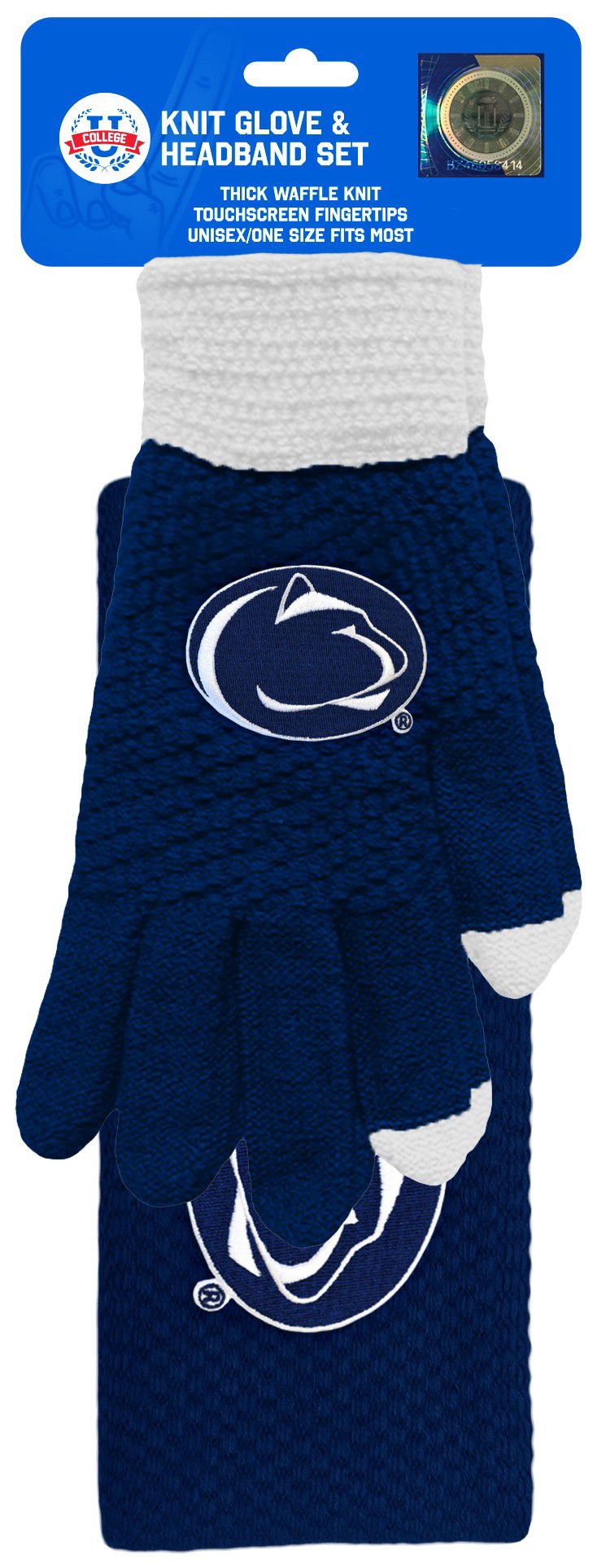 Little Earth Penn State Nittany Lions Headband And Glove Set
