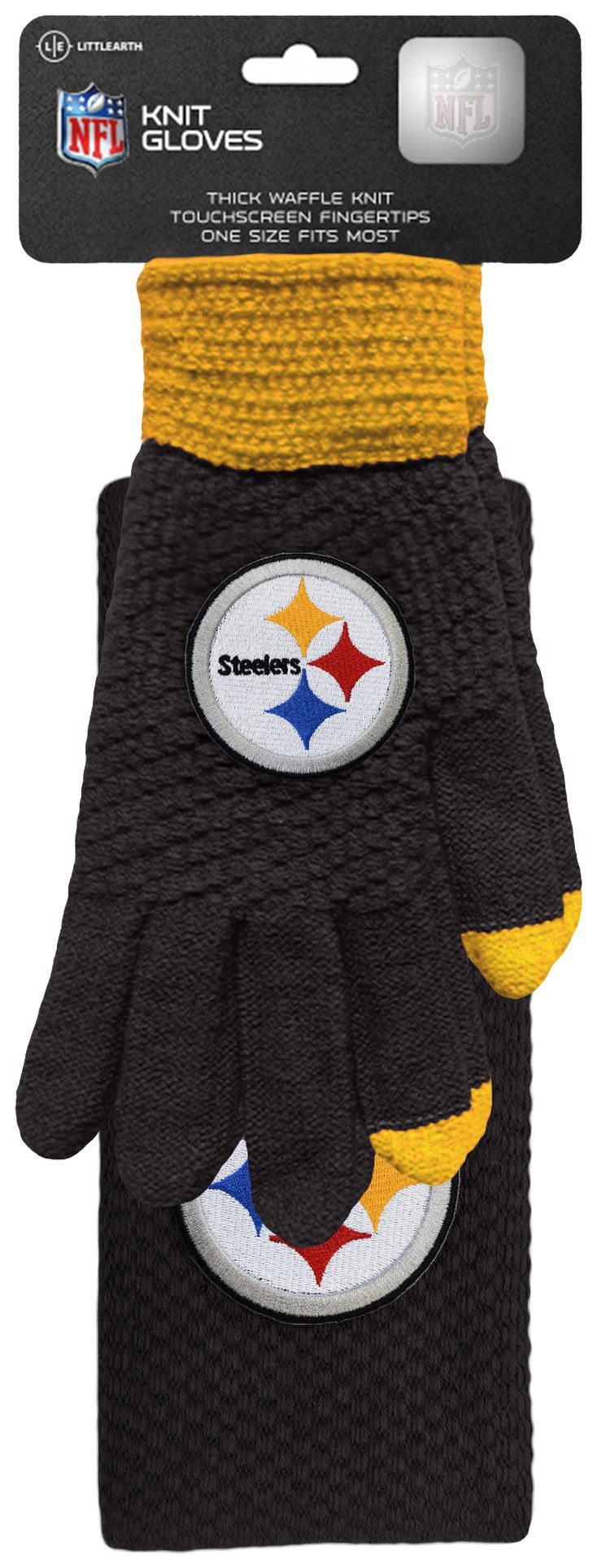 Little Earth Pittsburgh Steelers Headband And Glove Set