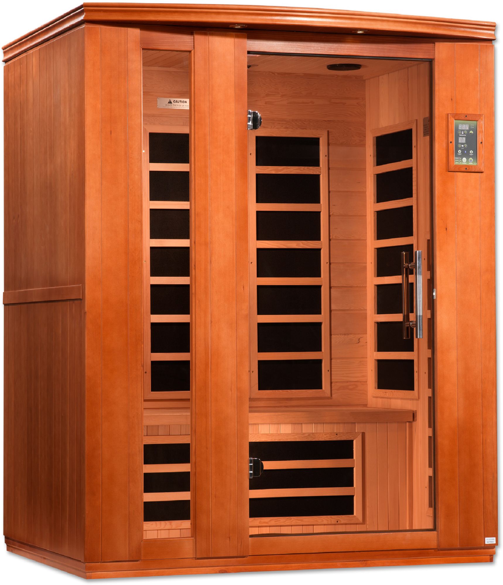EZLife 3 Person ULTRA Low EMF Far Infrared Sauna