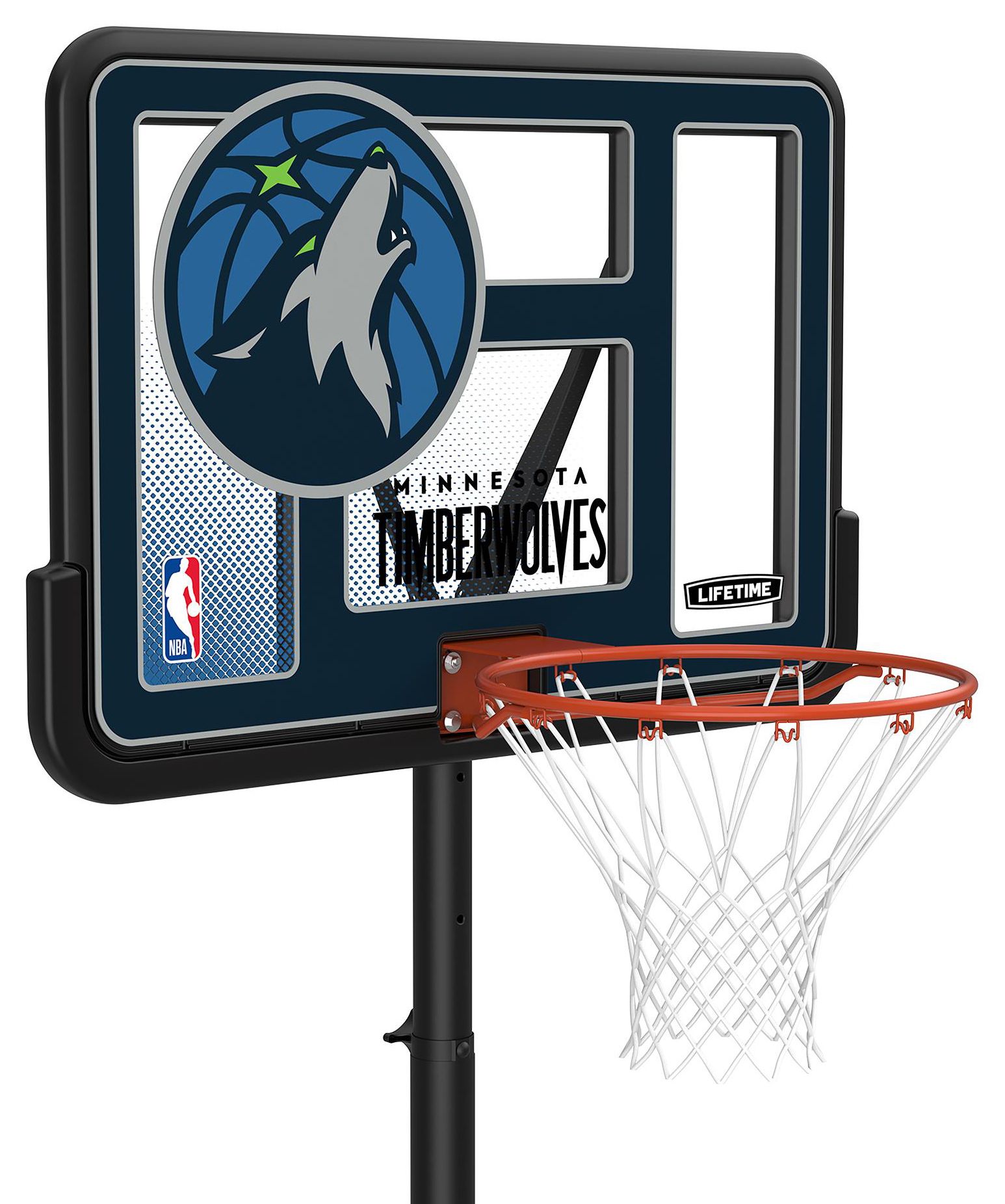 Lifetime 44 in. Portable NBA Pro-Court Hoop