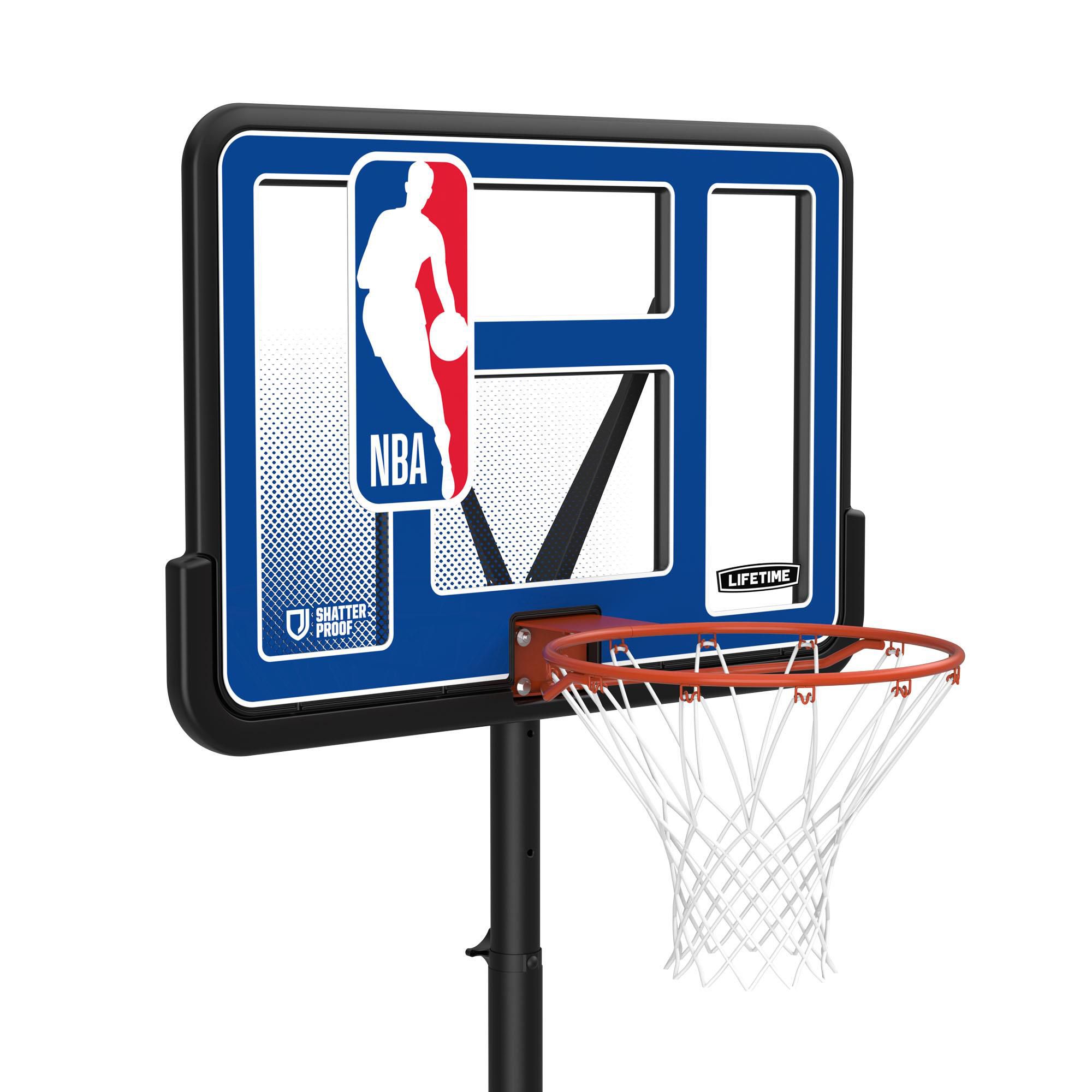 Lifetime 44" NBA Shatterproof Fusion Portable Basketball Hoop
