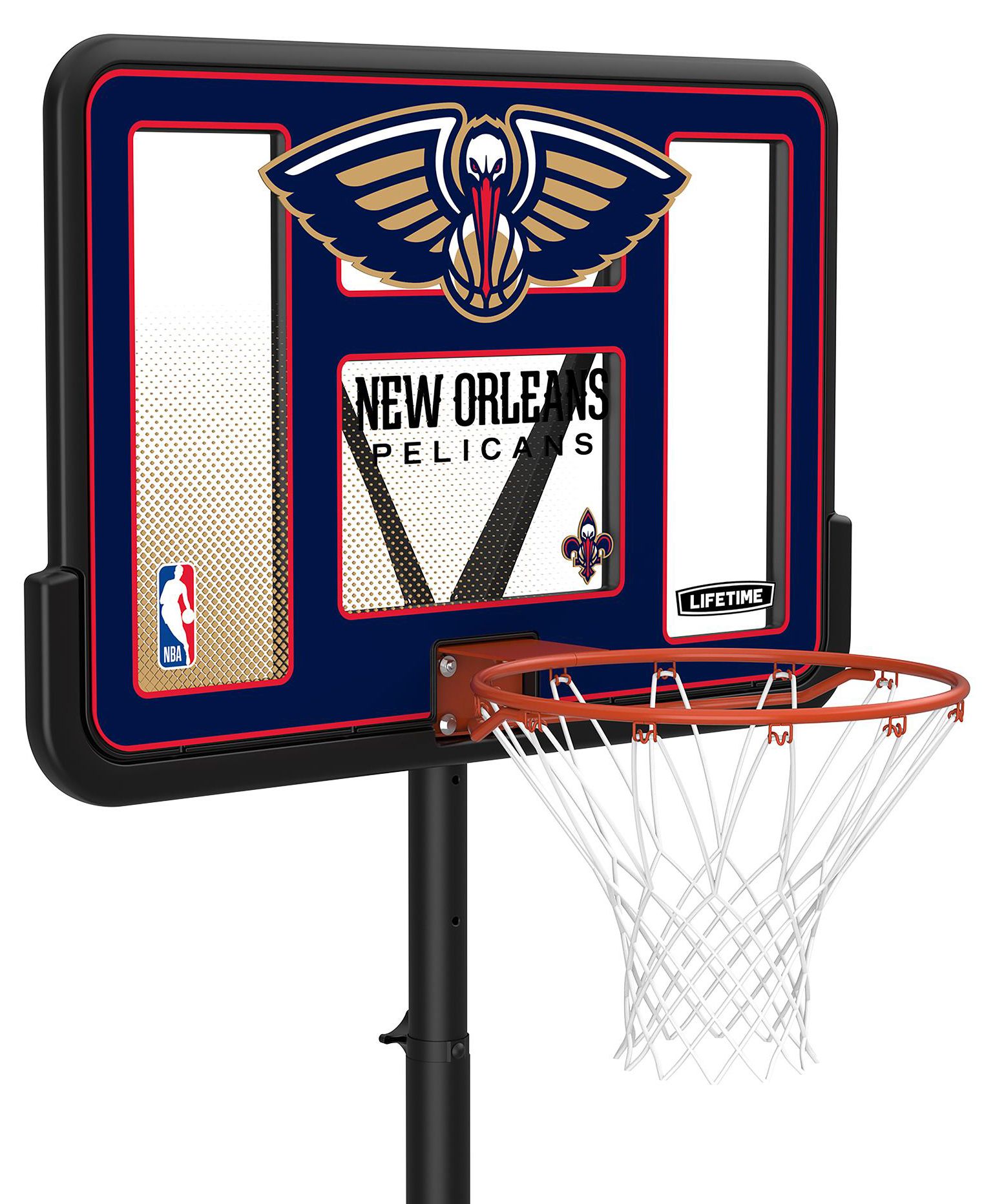 Lifetime 44 in. Portable NBA Pro-Court Hoop