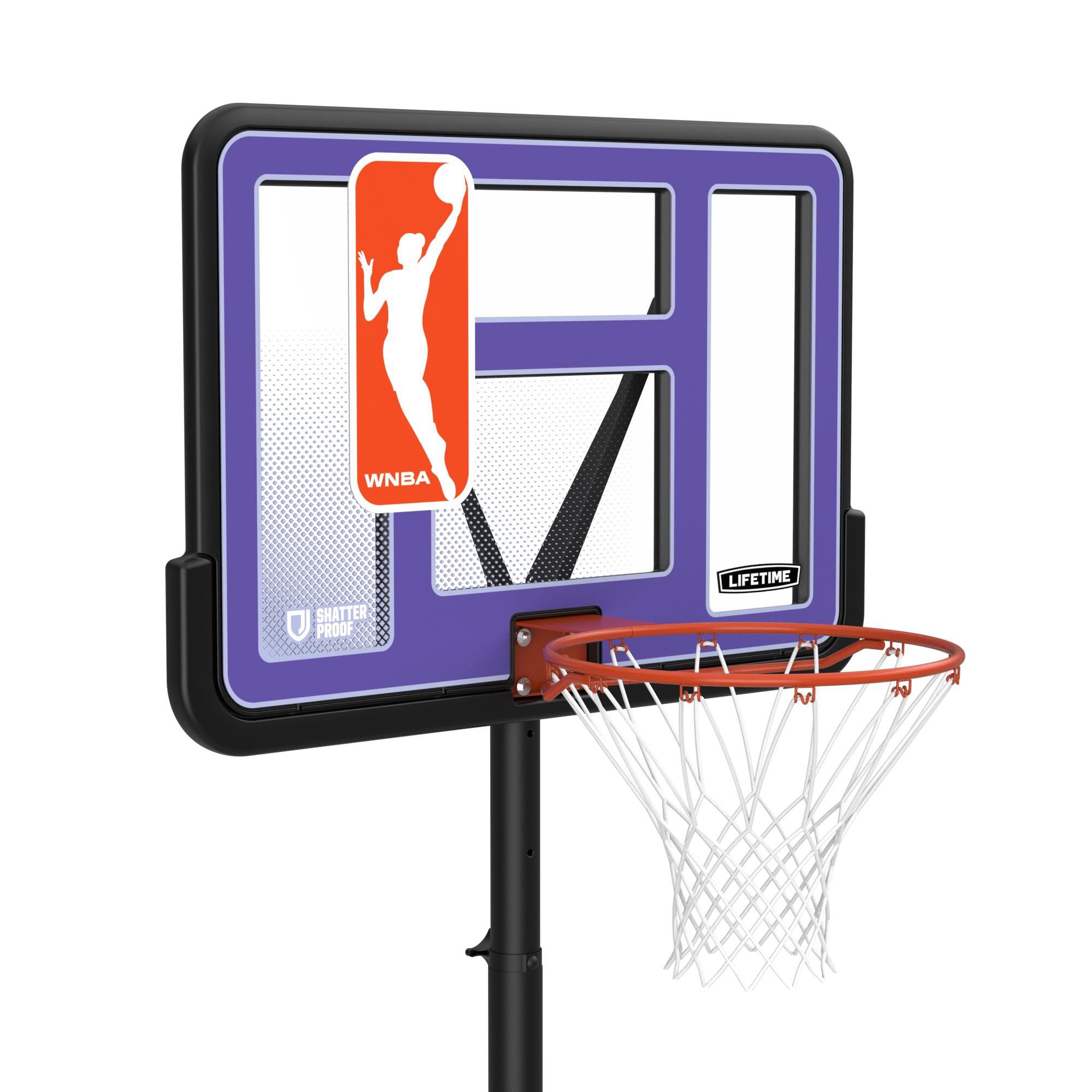 Lifetime 44" WNBA Shatterproof Fusion Portable Basketball Hoop