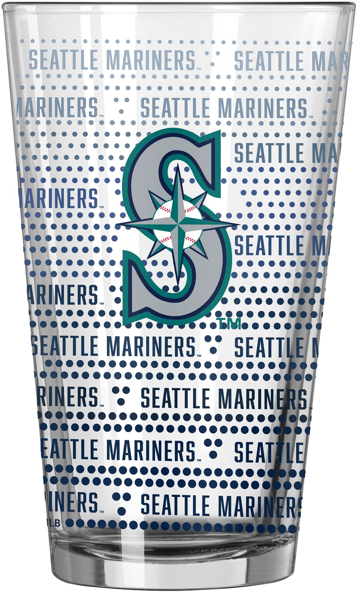 Logo Seattle Mariners  16oz. Chant Pint Glass