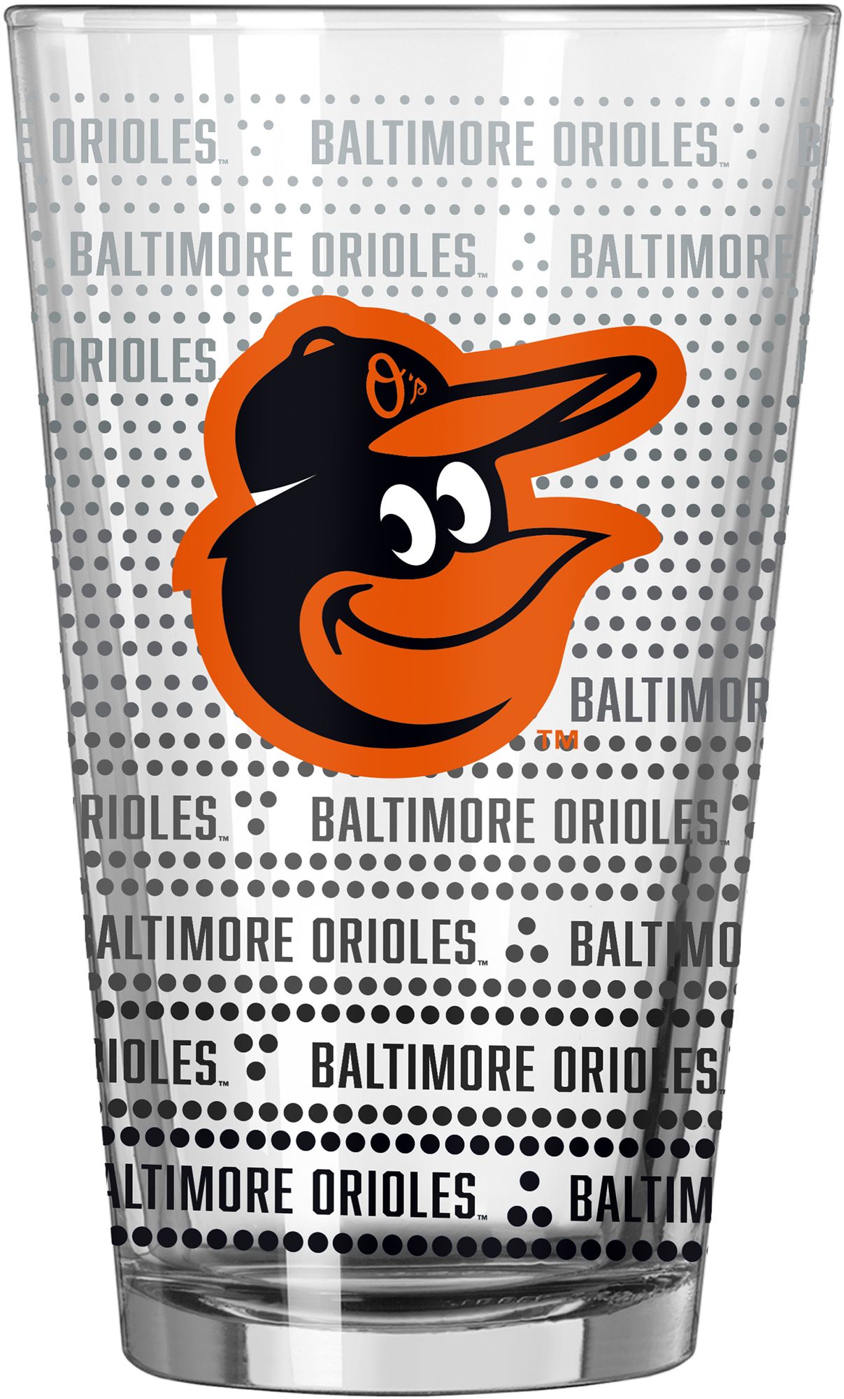 Logo Baltimore Orioles  16oz. Chant Pint Glass