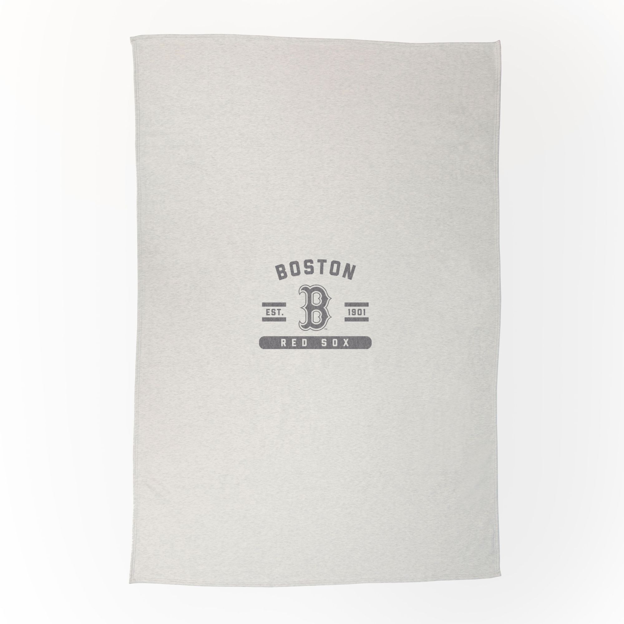 Logo Boston Red Sox Sweatshirt Blanket
