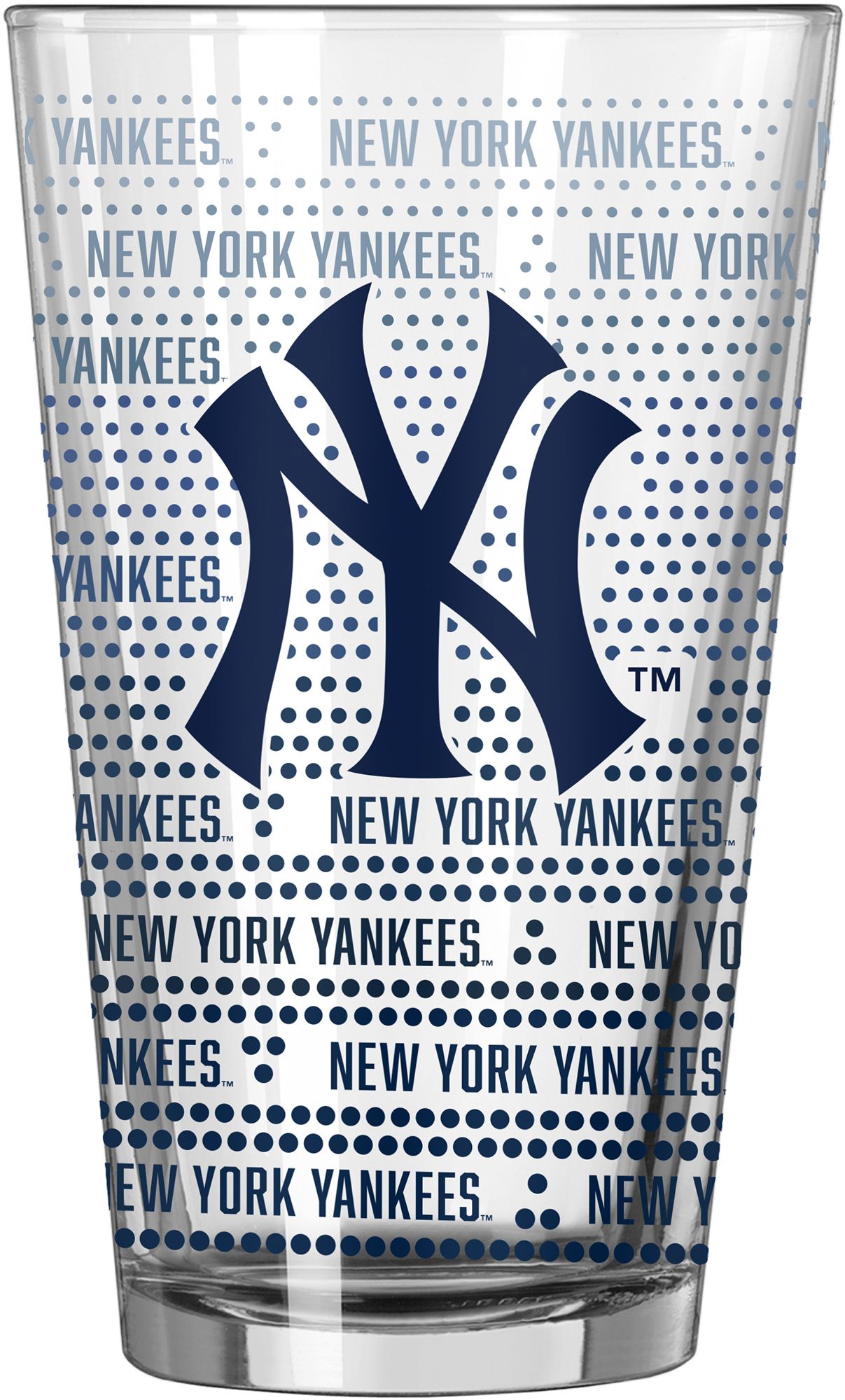 Logo New York Yankees  16oz. Chant Pint Glass