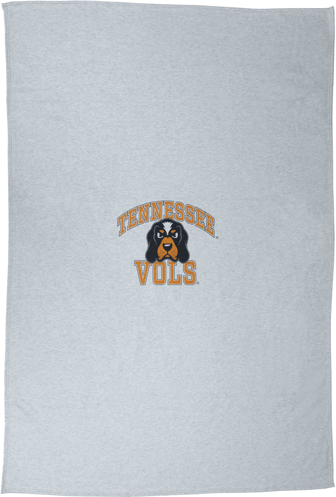 Logo Tennessee Volunteers Tangerine Mascot Sweatshirt Blanket