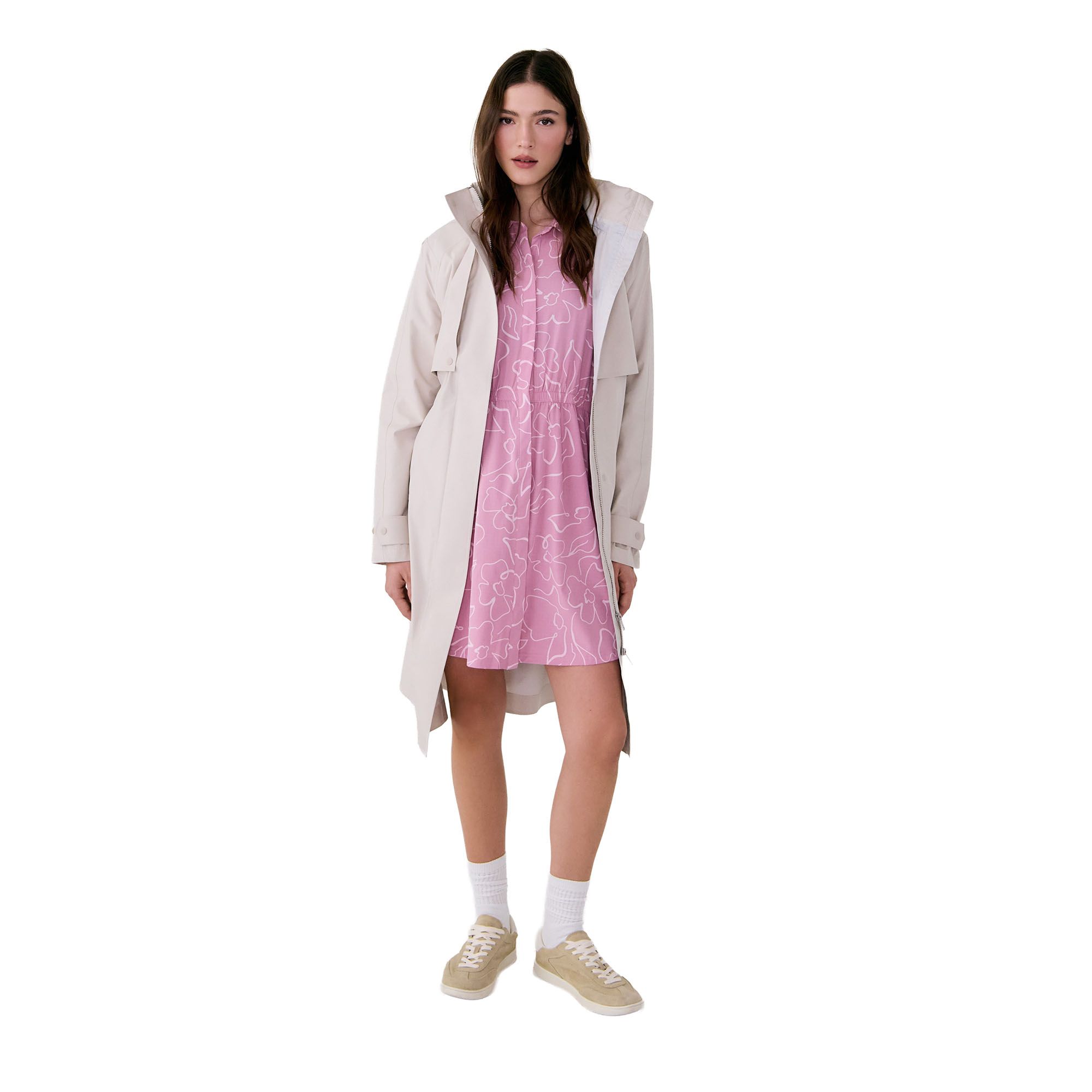 Lole Women's Alizé Rain Trench Coat
