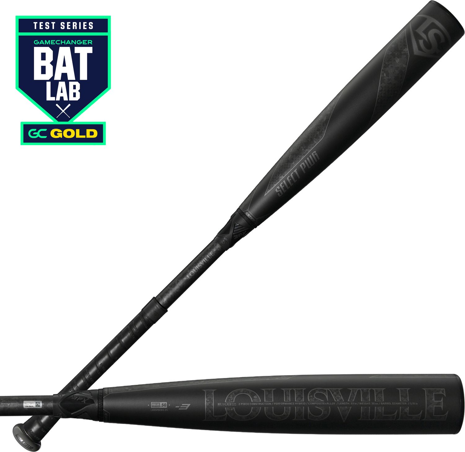 Louisville Slugger Select PWR Spec Ops Limited Edition BBCOR Bat 2025 (-3)