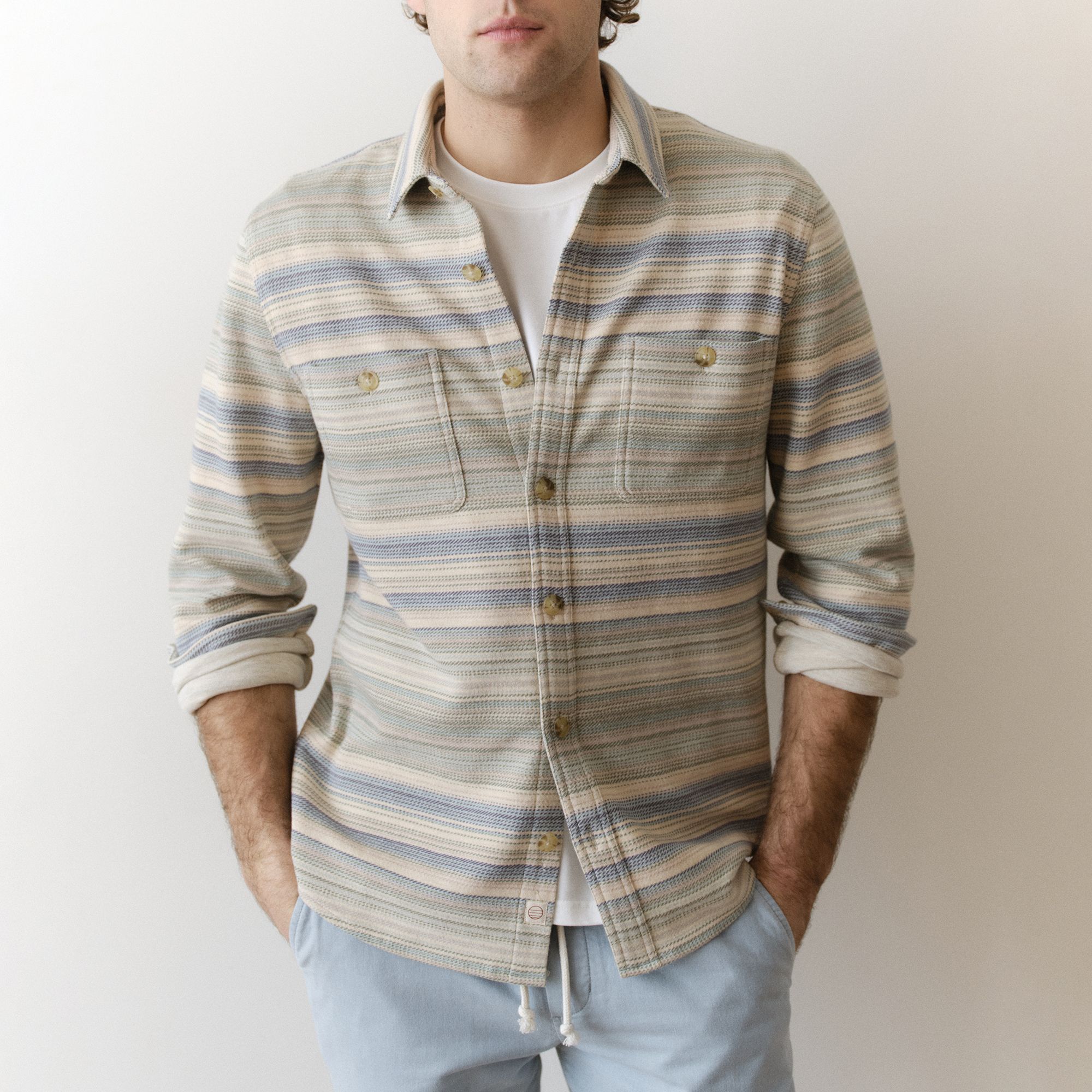 Marine Layer Men's Pacifica Twill Overshirt