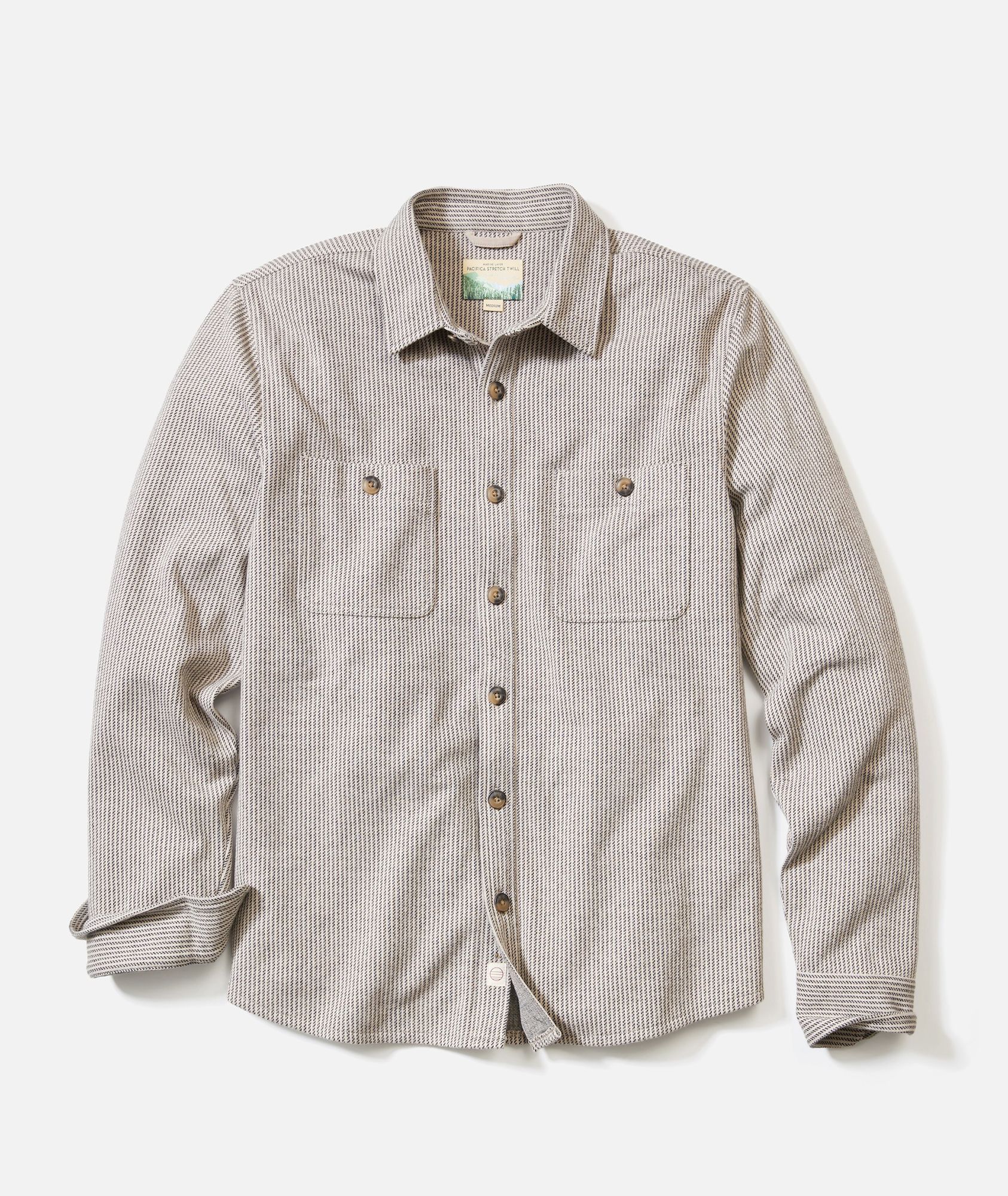 Marine Layer Men's Pacifica Twill Overshirt