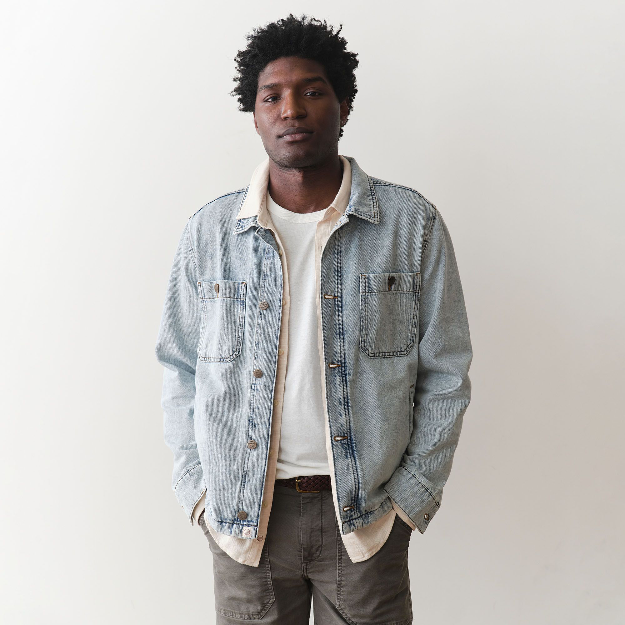 Marine Layer Men's Patrick Denim Shirt Jacket