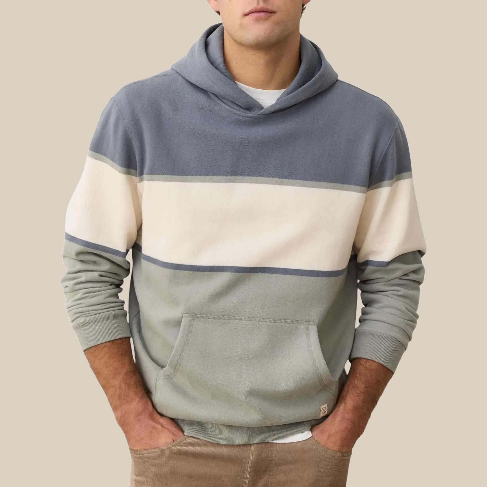 Blue/Neutral Colorblock