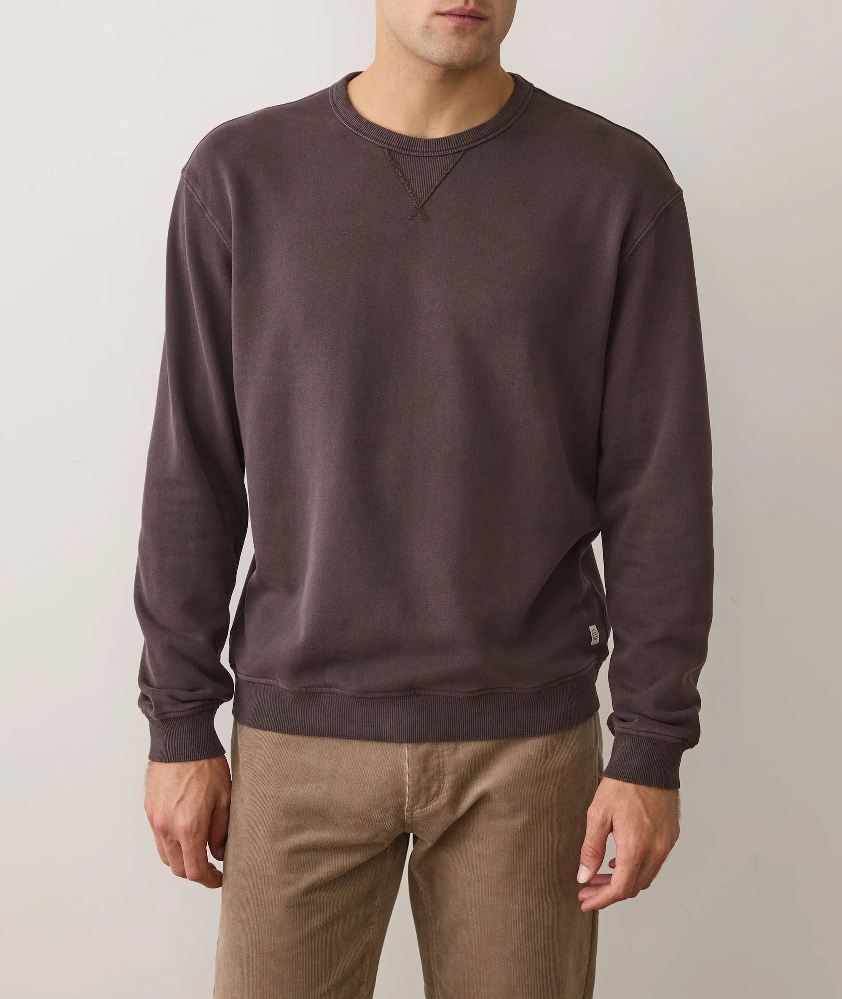 Marine Layer Men's Cloud 9 Fleece Relaxed Crewneck