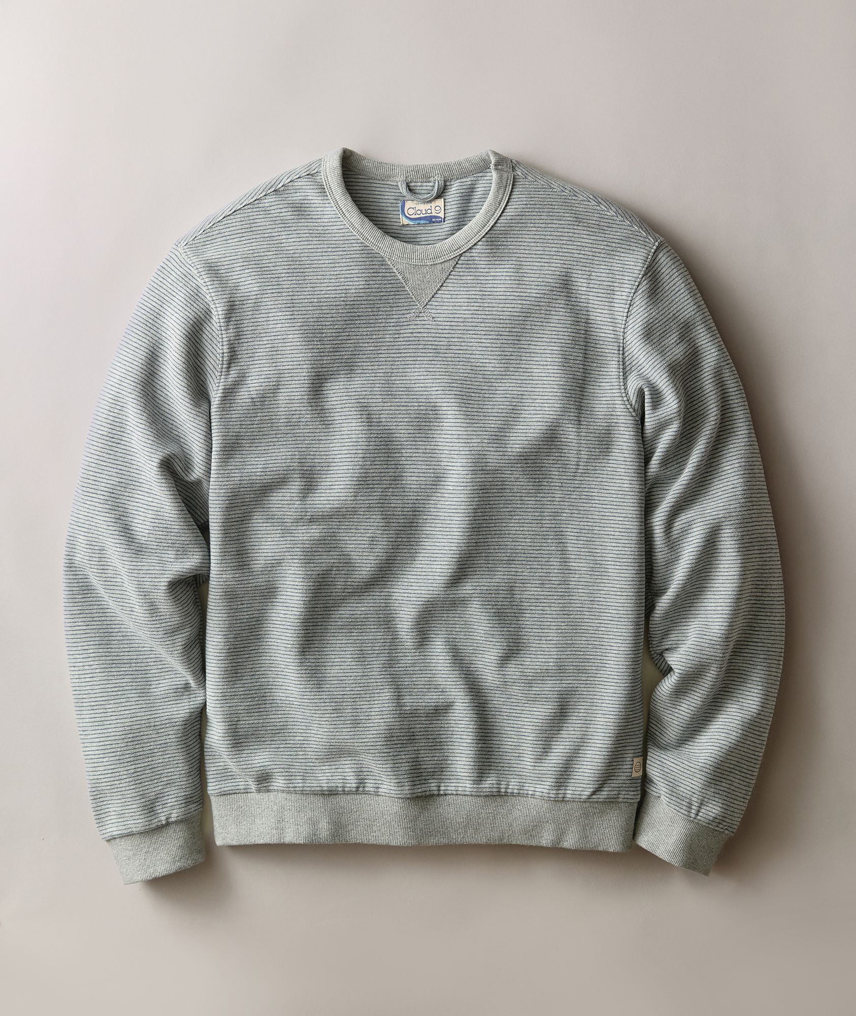 Heather Grey Stripe