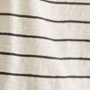 White/Black Stripe