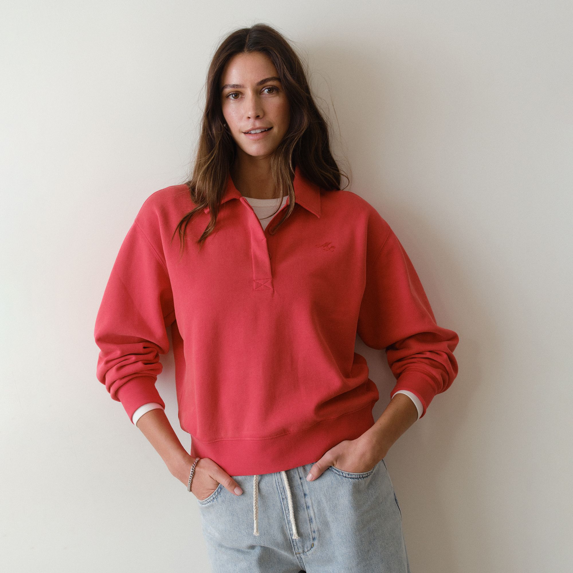 Marine Layer Women's Cloud 9 Fleece Polo