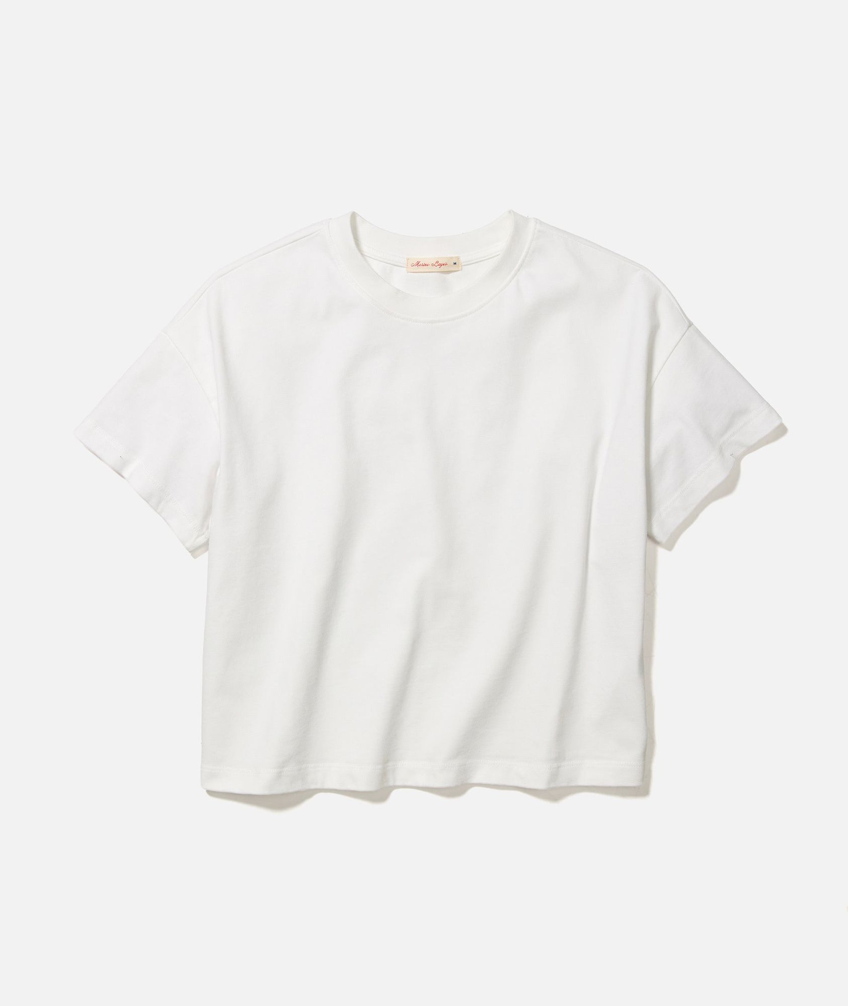 Marine Layer Women's Cloud  9 Jersey Crew T-Shirt