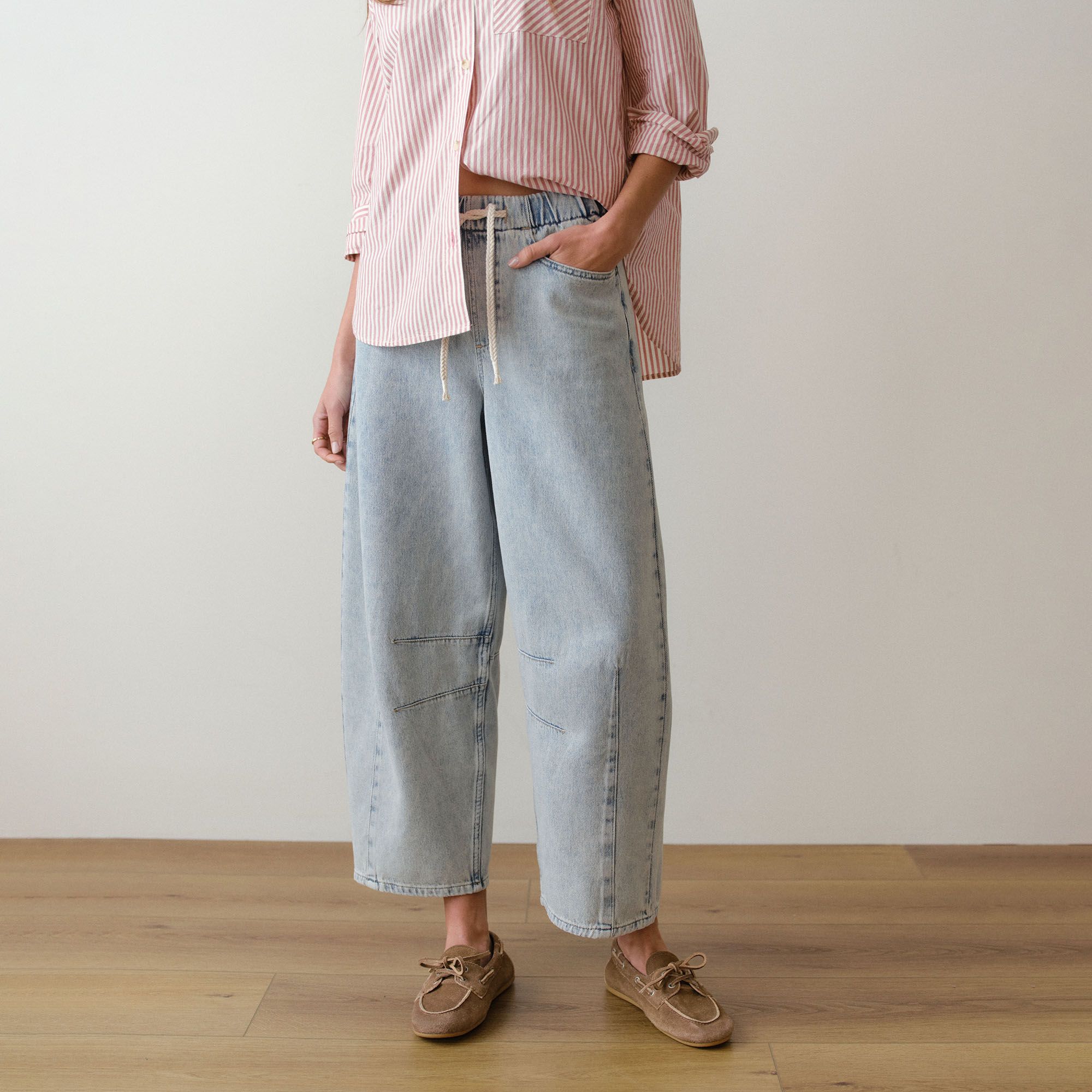 Marine Layer Women's Ella Barrel Leg Pant