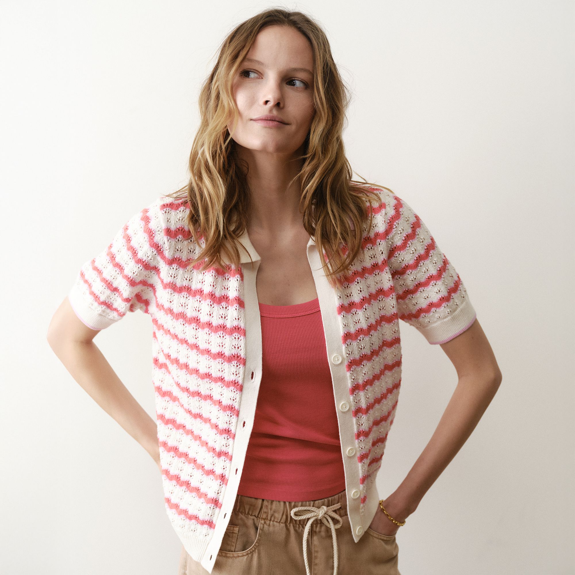 Marine Layer Women's Piper Knit Resort Shirt