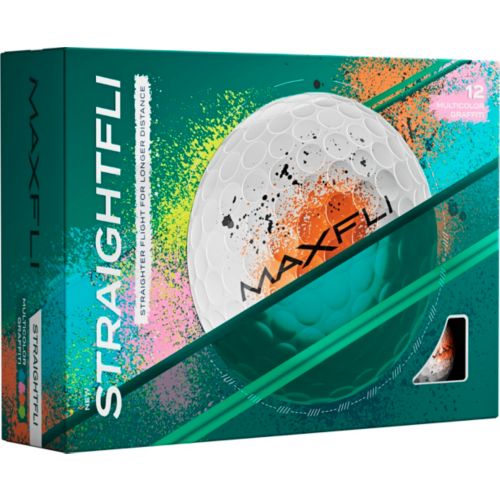 MAXFLI STRAIGHTFLI ゴルフボール 48個入り Maxfli StraightFli Golf Balls - 48 Pack | Golf Galaxy
