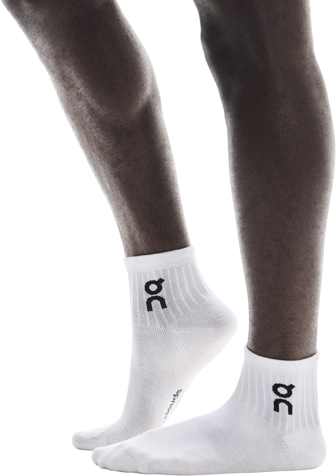On Adult Logo Quarter Socks - 3 Pack White thumbnail