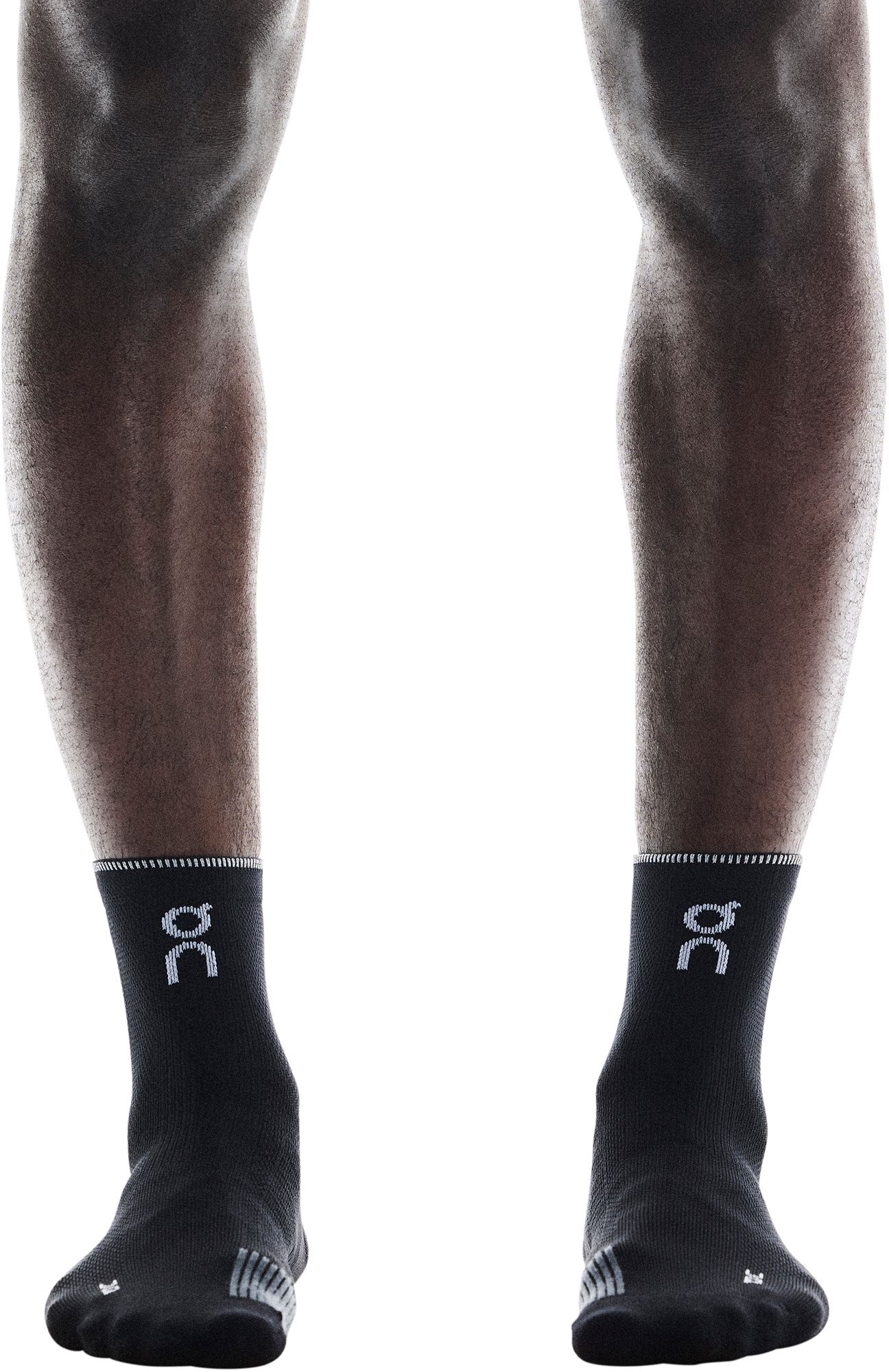 On Adult Performance Run Mid Socks Black/Eclipse thumbnail
