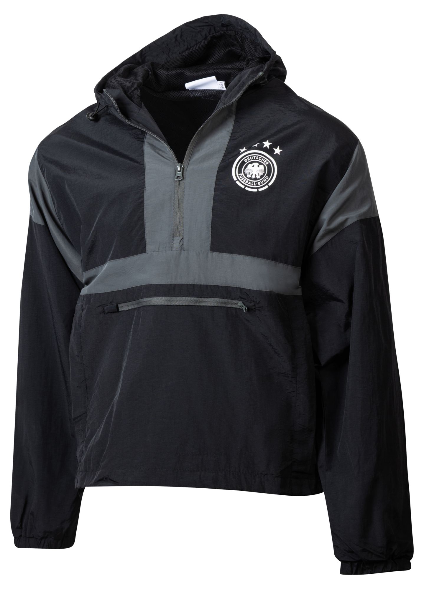 Sport Design Sweden Adult Germany 2026 Black 1/2 Zip Anorak Jacket